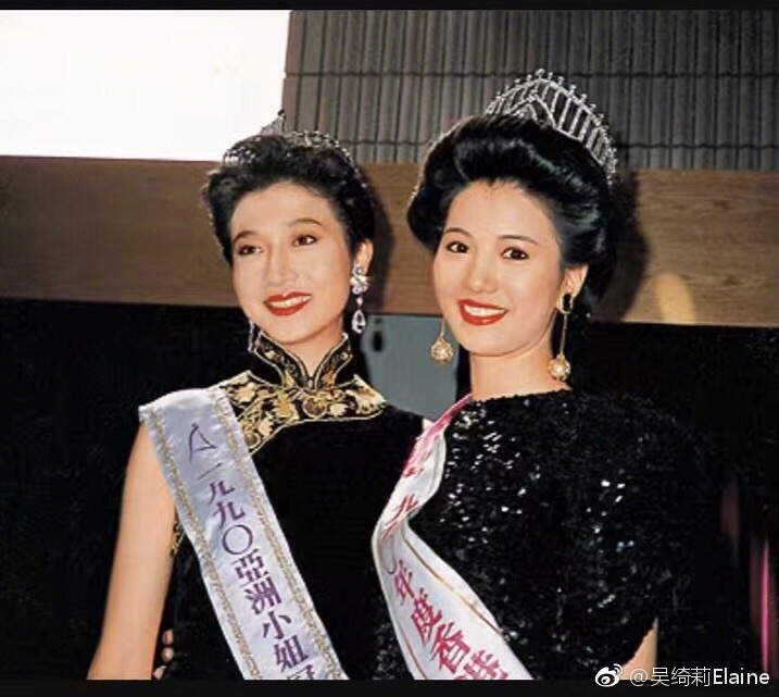 吳綺莉與袁詠儀合照