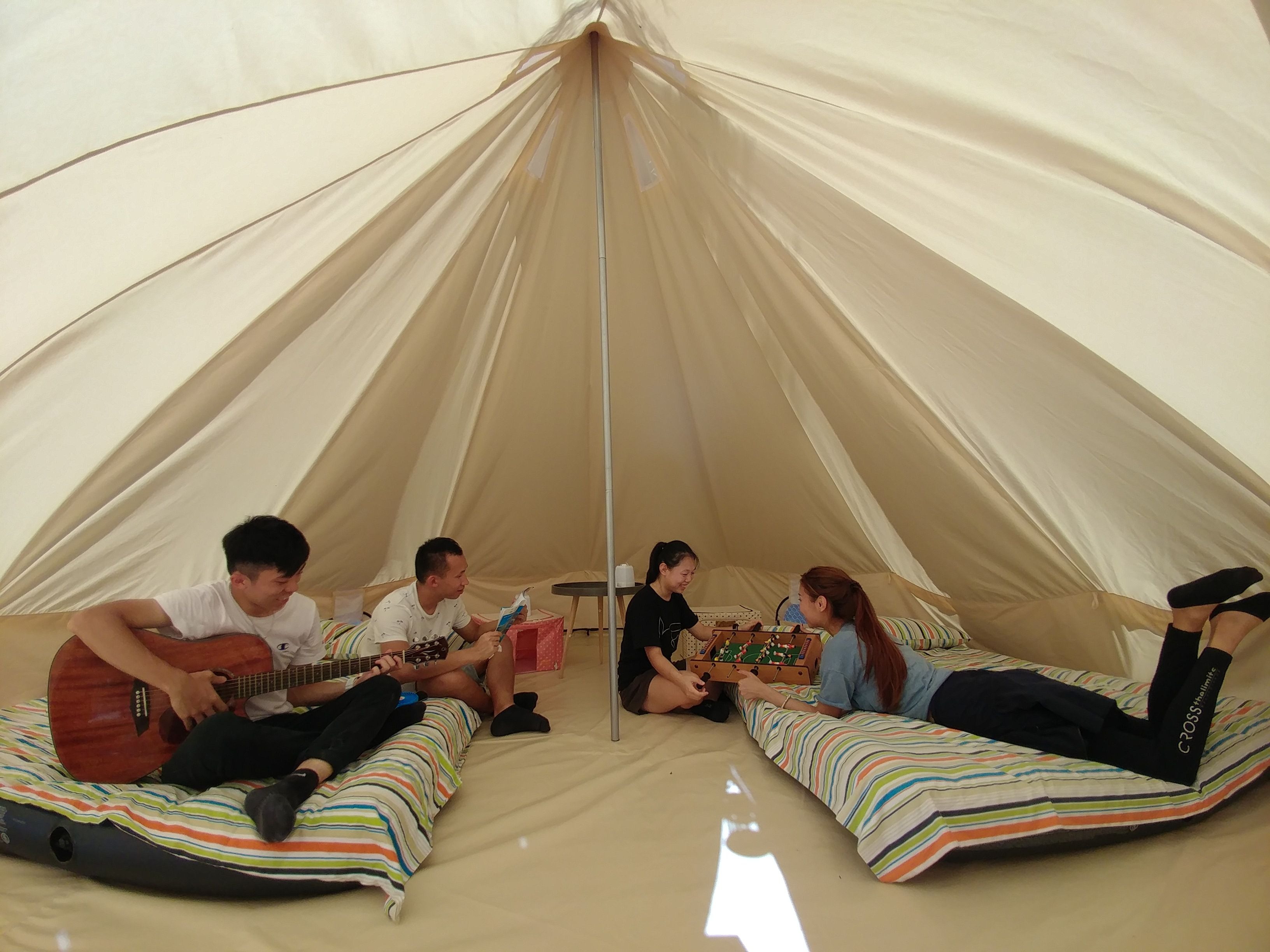 需要注意營地只招待會員,只要有其中一人是會員便可帶同最多3位非會員入住。