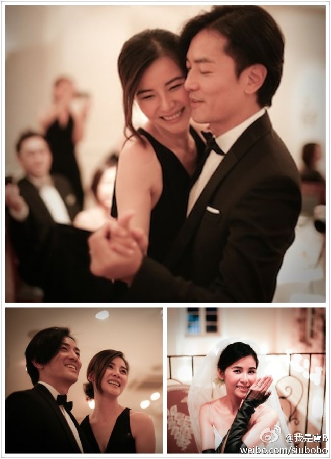 鄭伊健跟蒙嘉慧2013年結婚