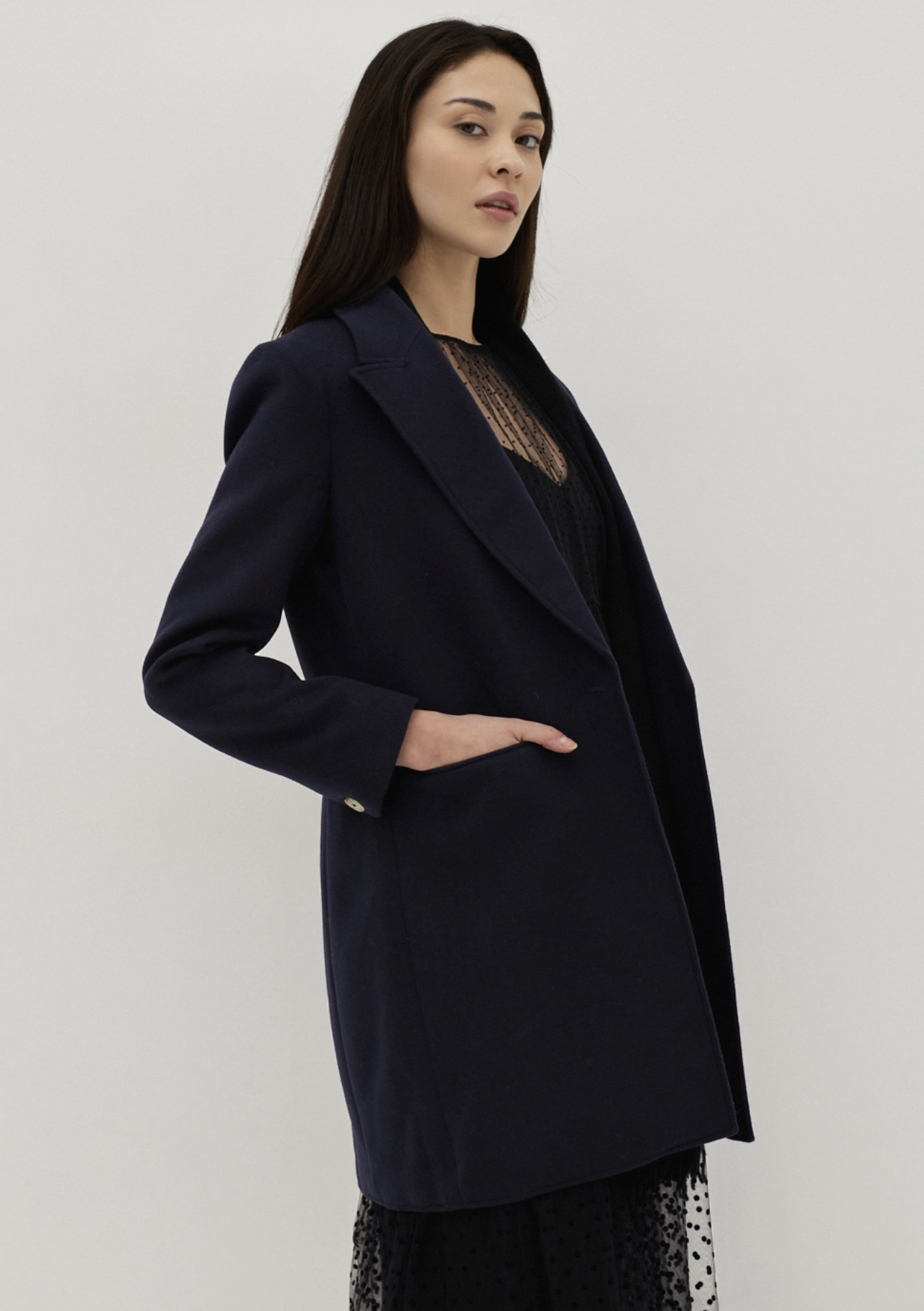 LOVE,BONITO中長外套