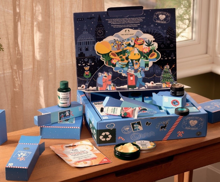 The Body Shop聖誕限量版倒數月曆