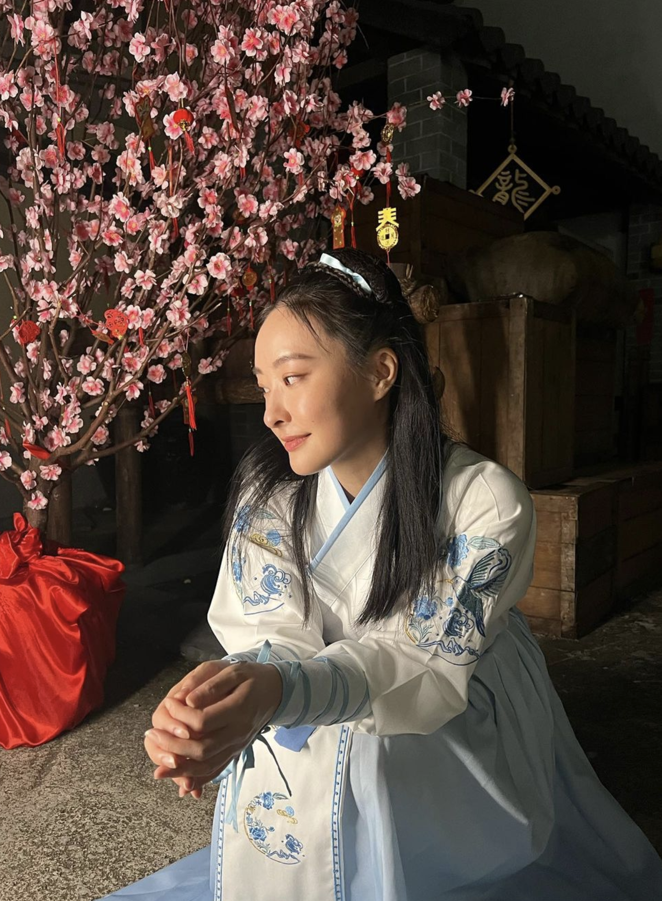 第16集中陳瀅在面對嫲嫲（程可為飾）病重離世的場面演技大爆發。