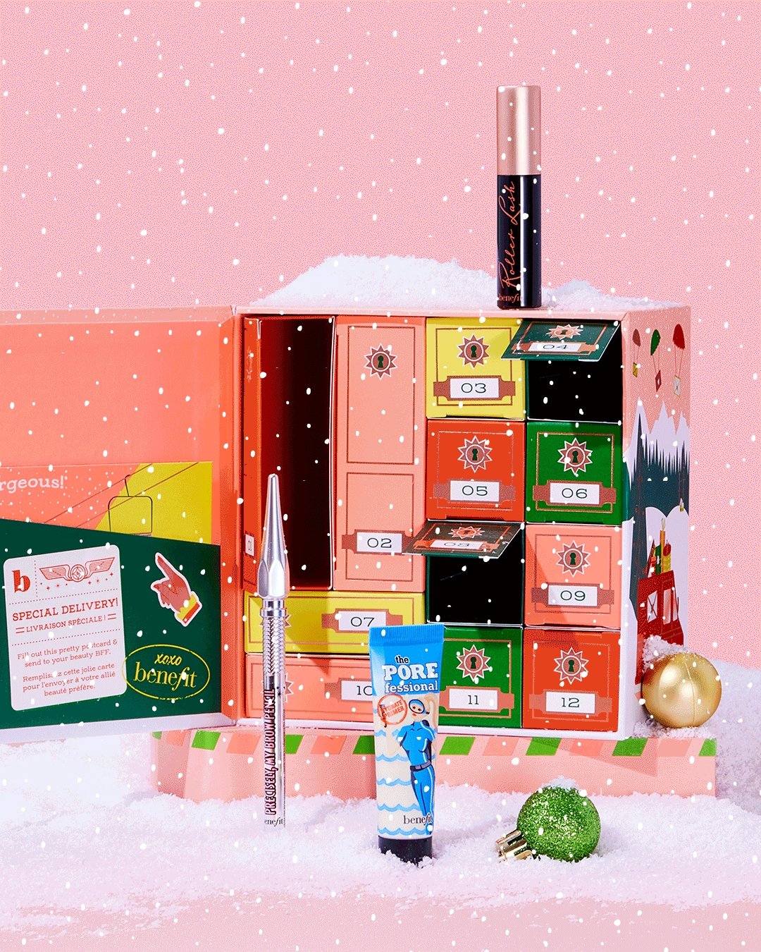 Benefit Sincerely Yours, Beauty美妝聖誕倒數月曆