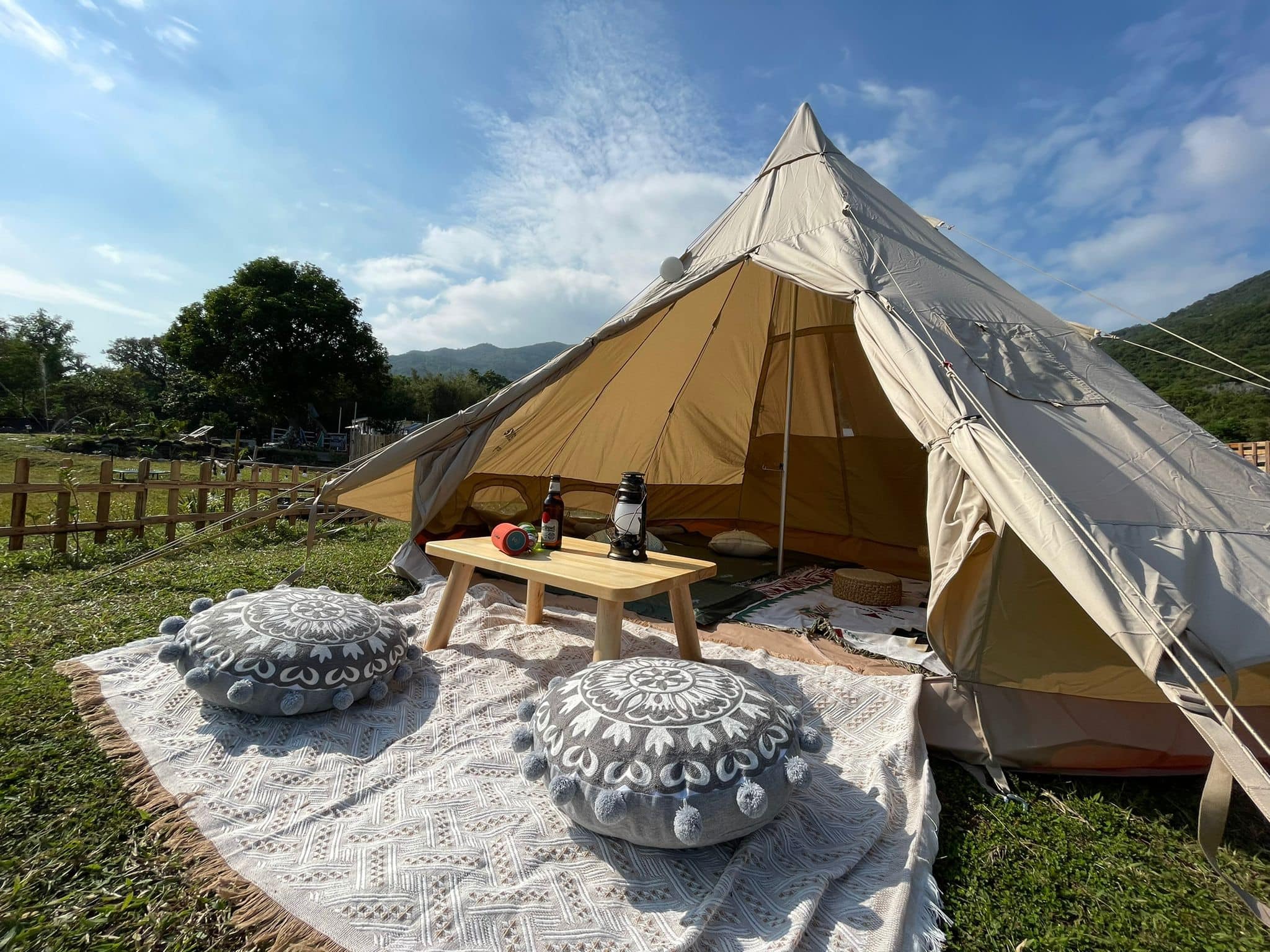 租營的話裝備已經一應俱全