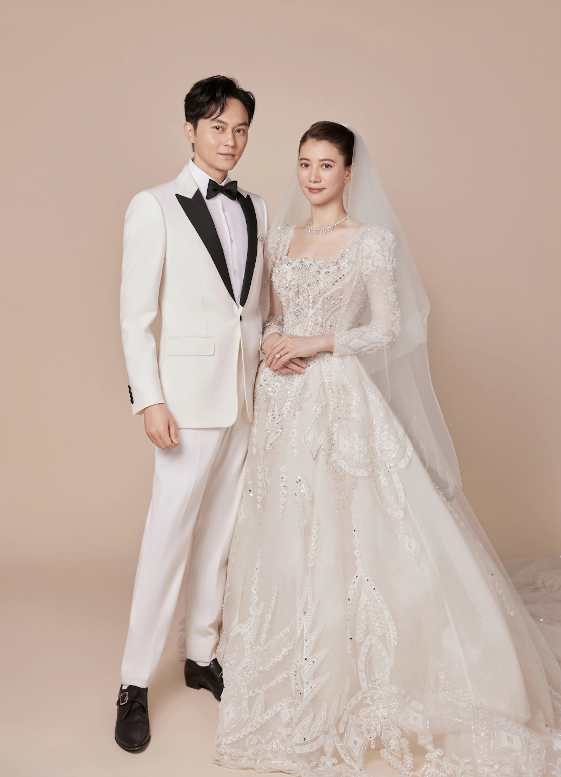 張智霖與袁詠儀的婚照