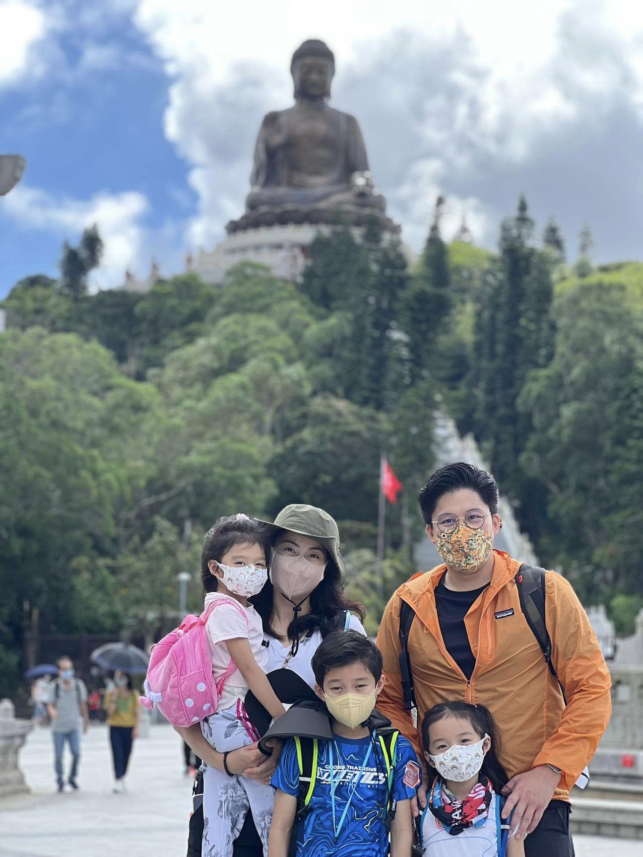 每逢假期都會全家出動享受親子時光