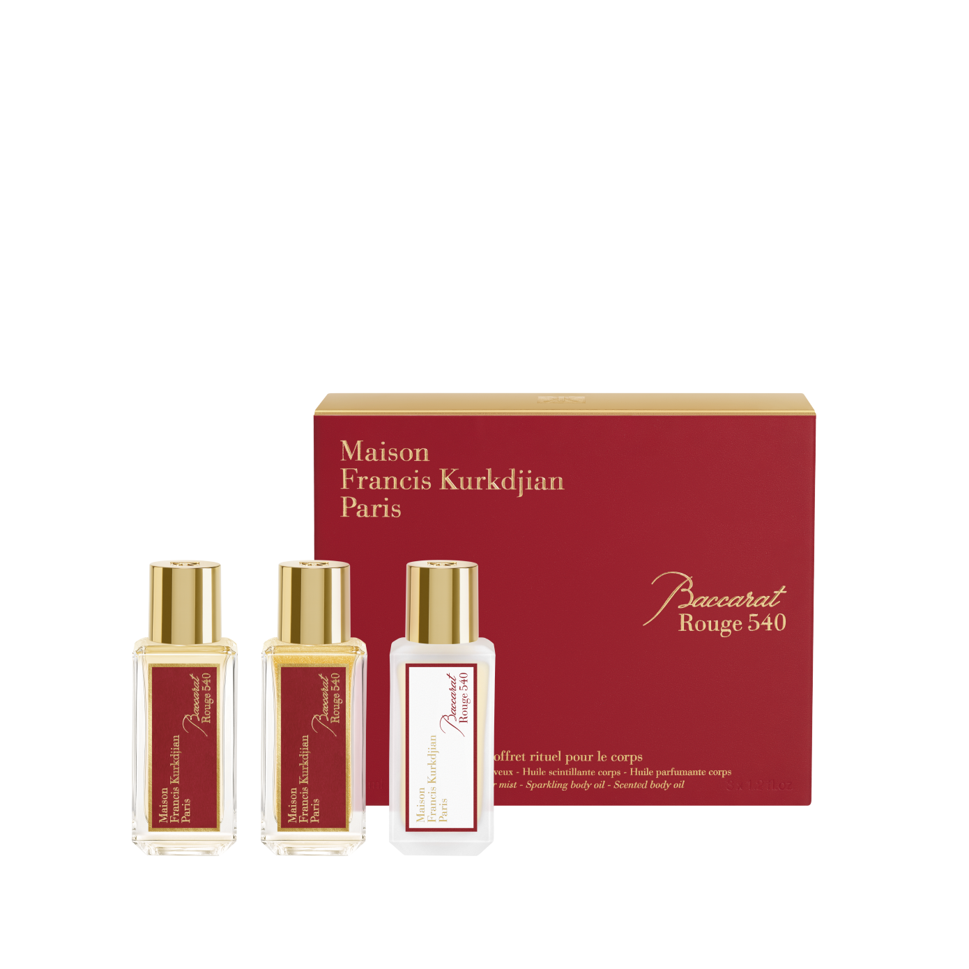Maison Francis Kurkdjian Baccarat Rouge 540身體護理套裝 $1,650