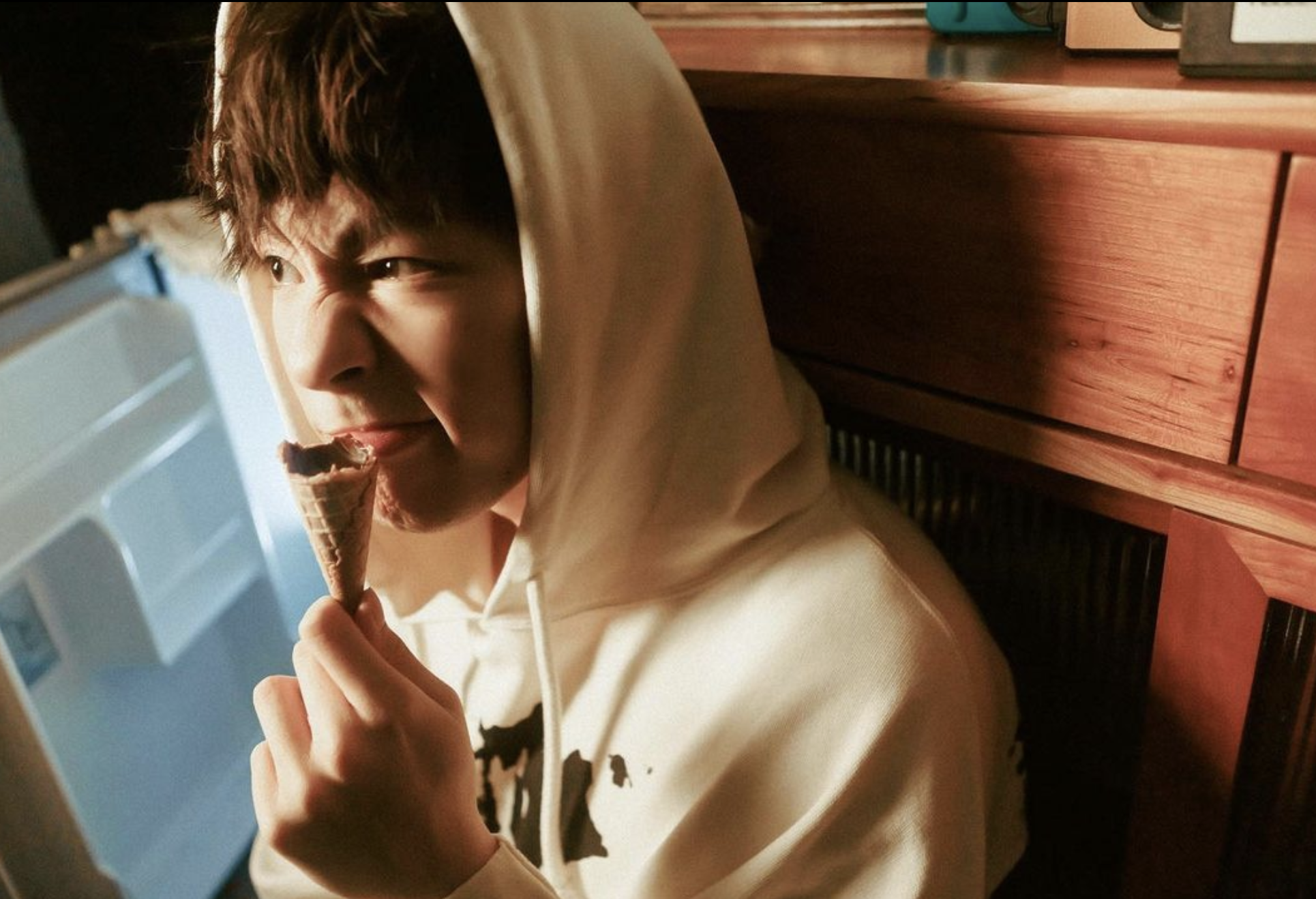 導演袁劍偉大讚Ian表情好細微、好珍貴。