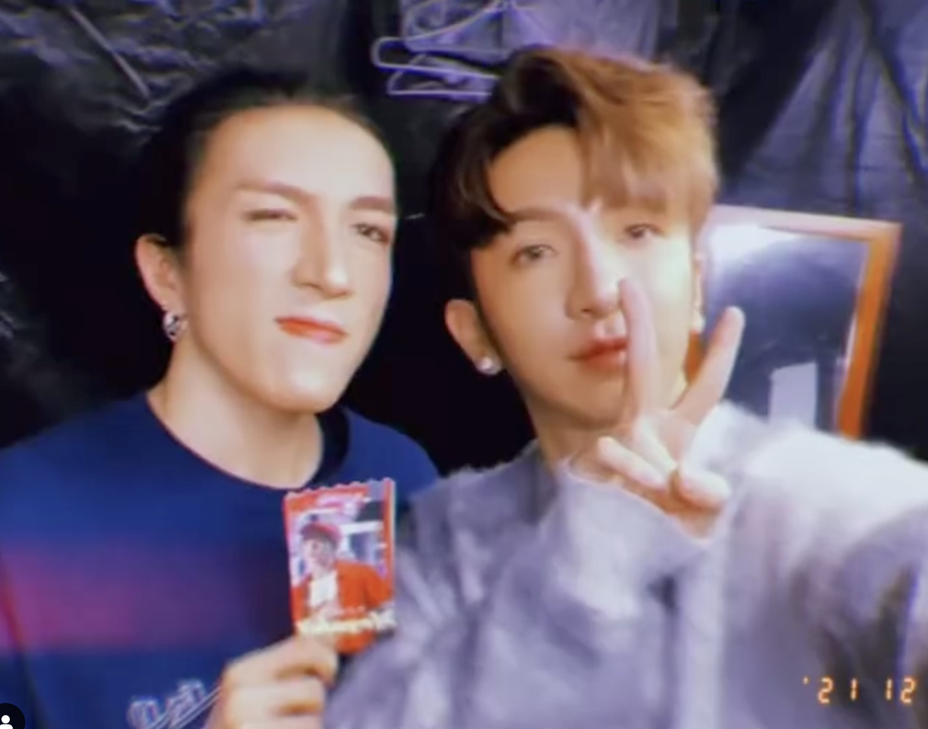 李啟言阿Mo與Anson Lo合照