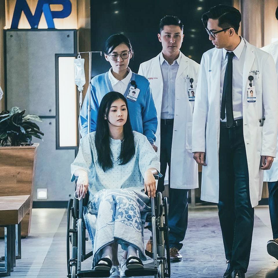 郭柏妍《白色強人II》中飾演驚恐症病人