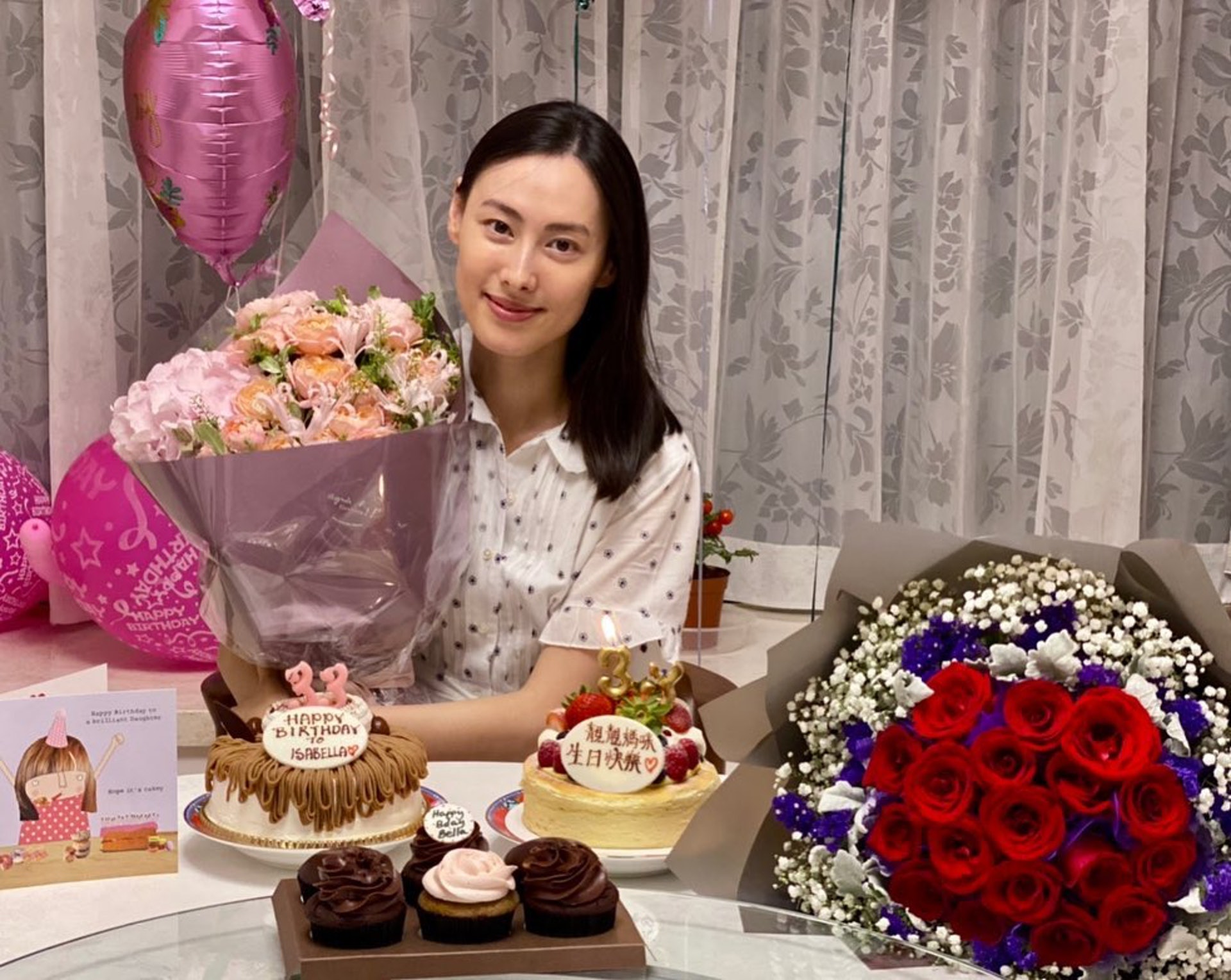 梁洛施當紅時選擇愛情。