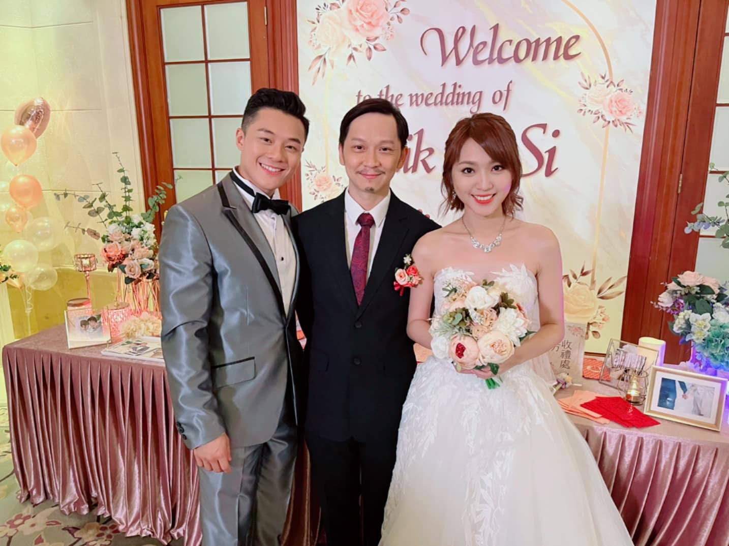 相隔20年再與兩位大前輩合作，林穎彤指感到十分親切和溫暖。