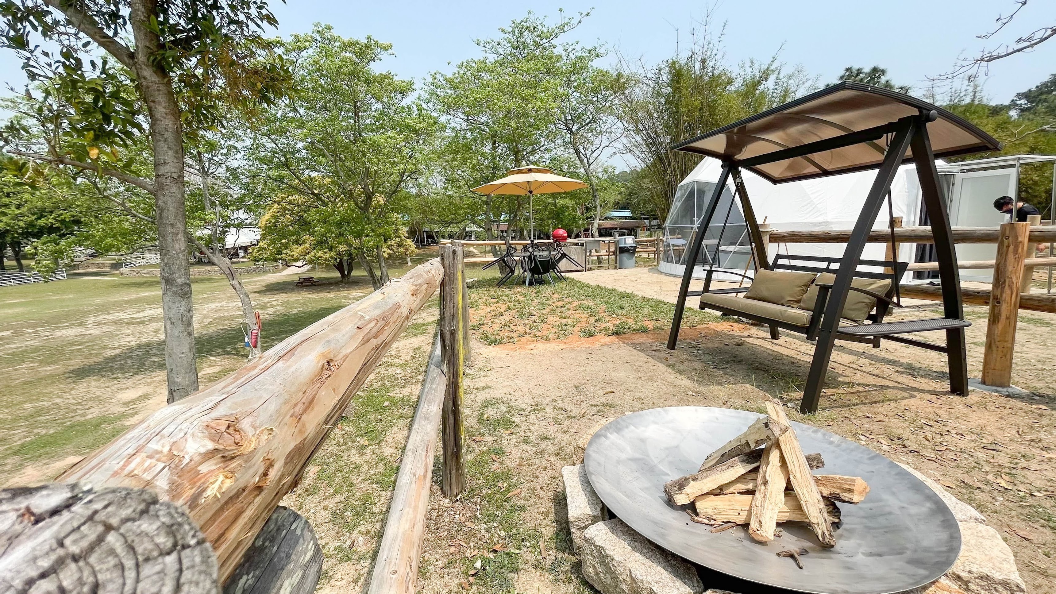 營地也有多種遊樂設施和歷奇活動