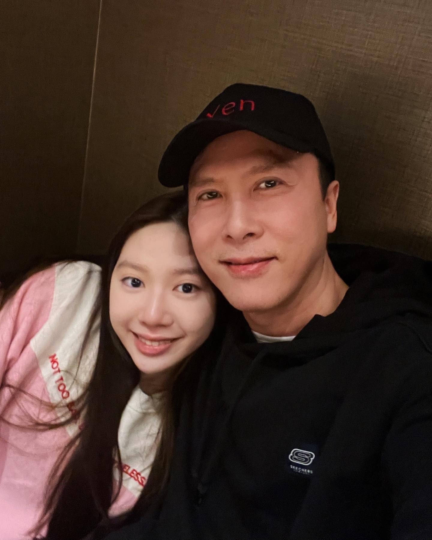 甄子丹慨嘆時光飛逝女兒轉眼間已成大人。