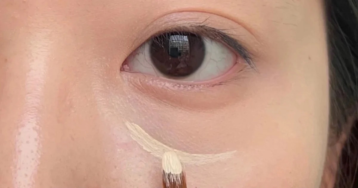 步驟三：淚溝線