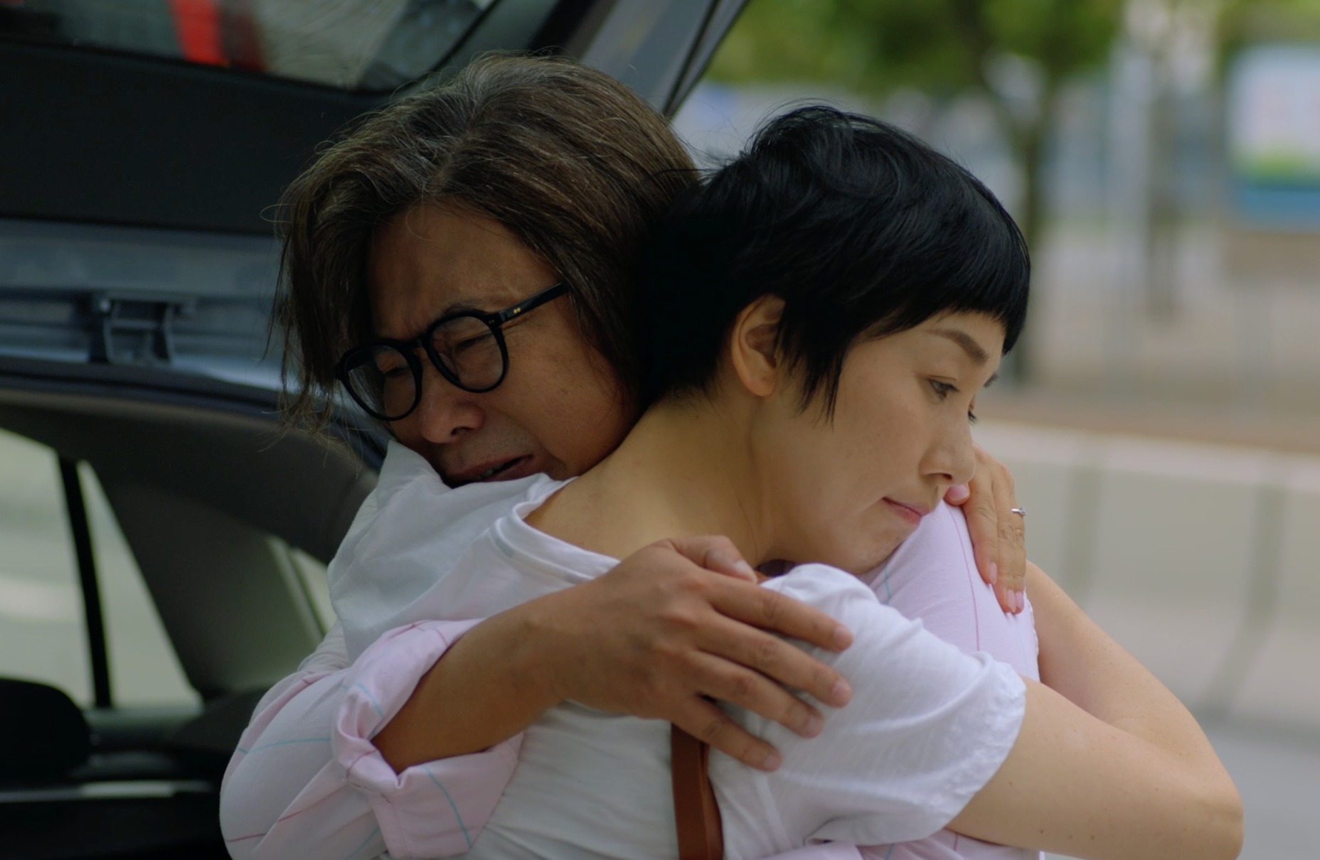 林敏驄今次在《上車家族》裡飾演超市經理車志明