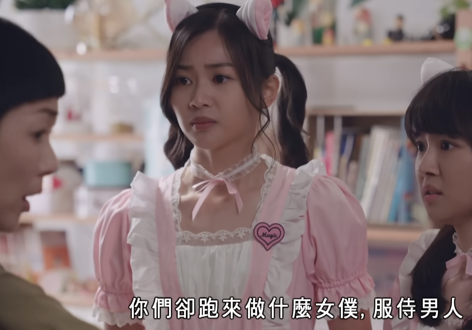 江美儀質疑兩位女兒不自愛