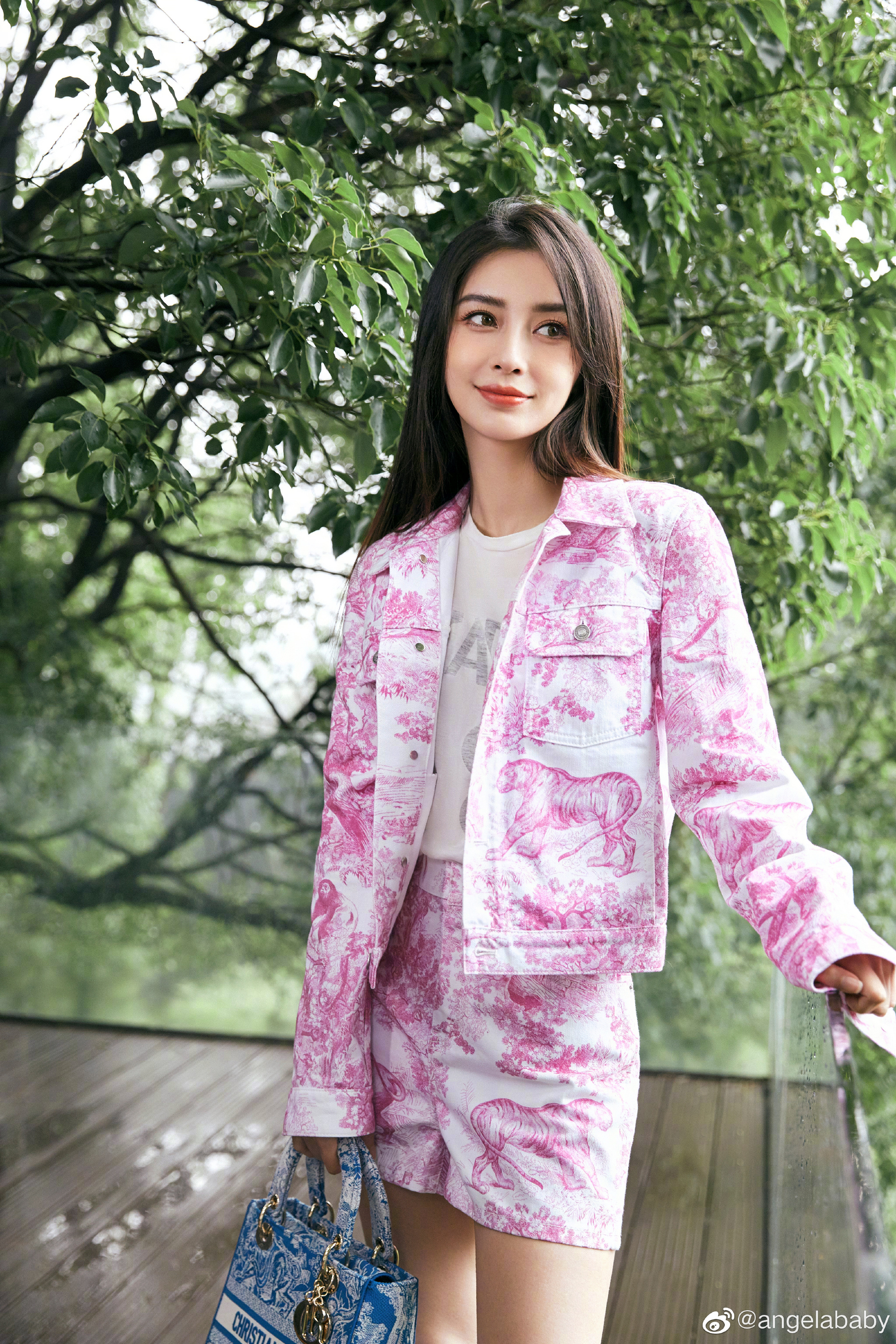 Angelababy精緻的容貌,已成為不少網紅的模仿對象