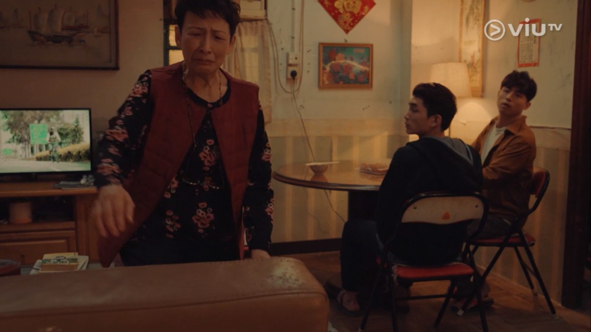 馮素波在《繩角》中飾演Lokman楊樂文的嫲嫲