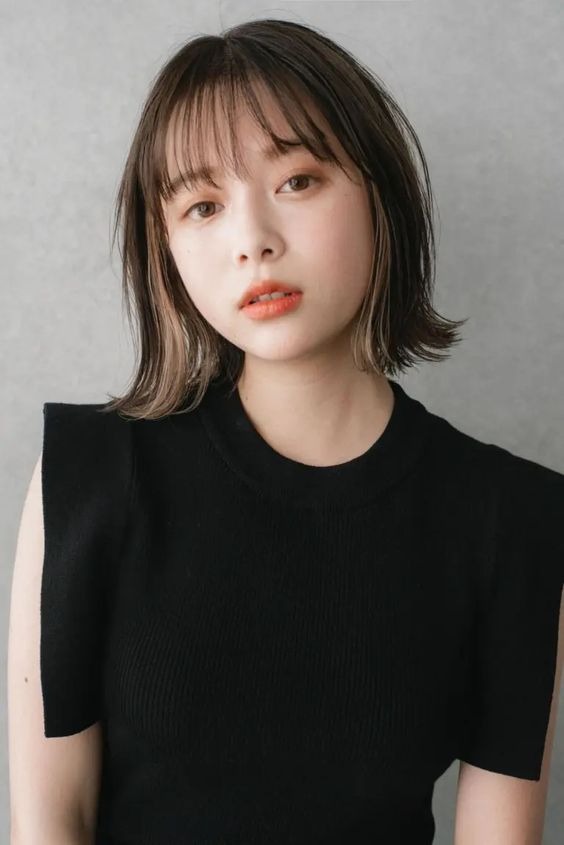 短髮的女生可以嘗試一下外翹人魚捲