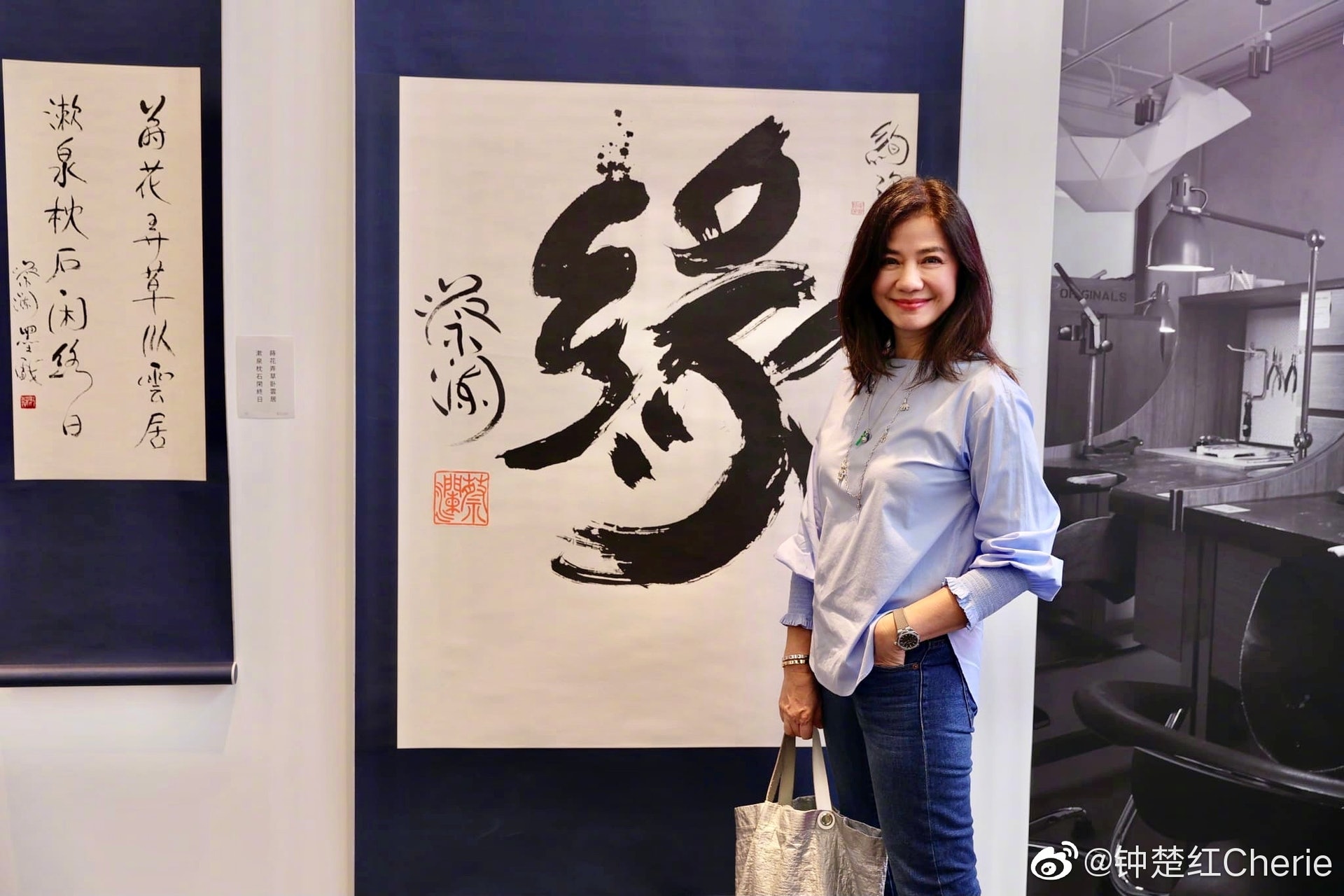 鍾楚紅積極過好自己的生活。