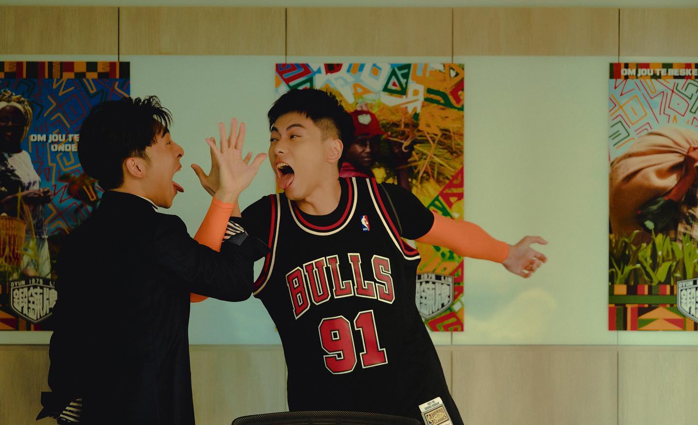 劇中193和Edan呂爵安球場上因走位問題一直互相針鋒相對