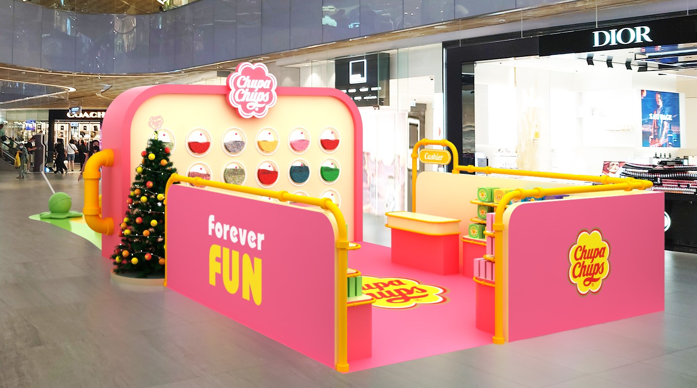 場內特設6個色彩繽紛打卡必到的珍寶珠互動裝置