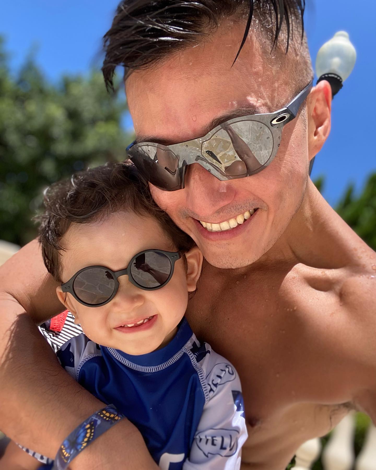 陳山聰非常愛錫兒子。