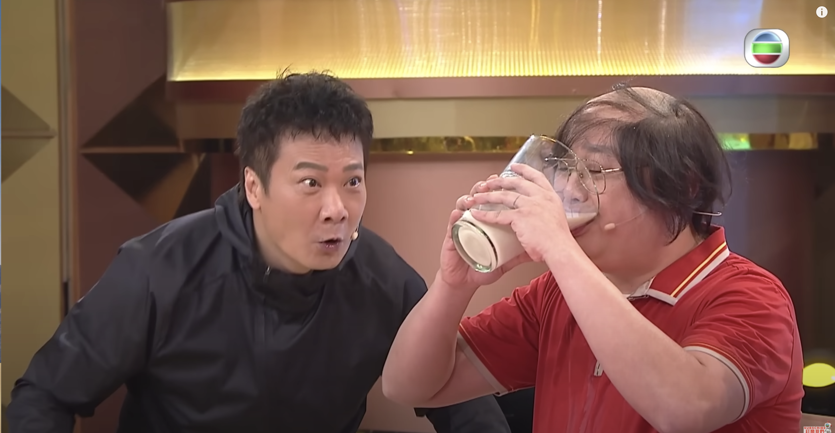 驚喜環節Bob扮演影帝與新人陳嘉慧拍廣告