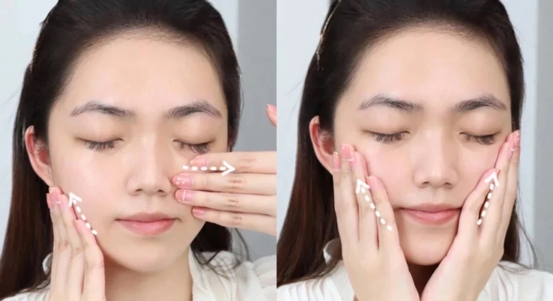 「油敷法」STEP 2：精華油按摩肌膚