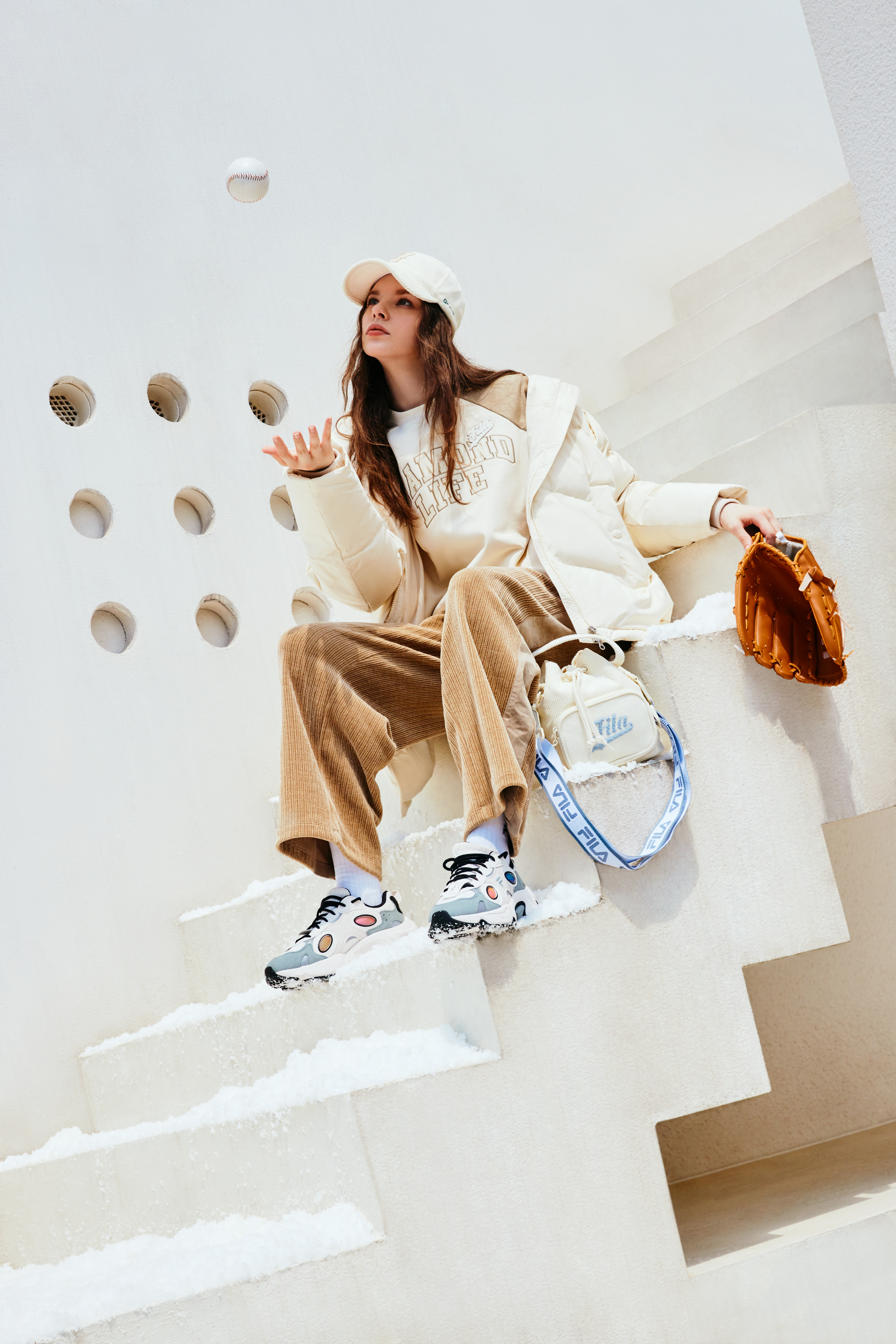 動風穿搭元素一、闊身運動褲