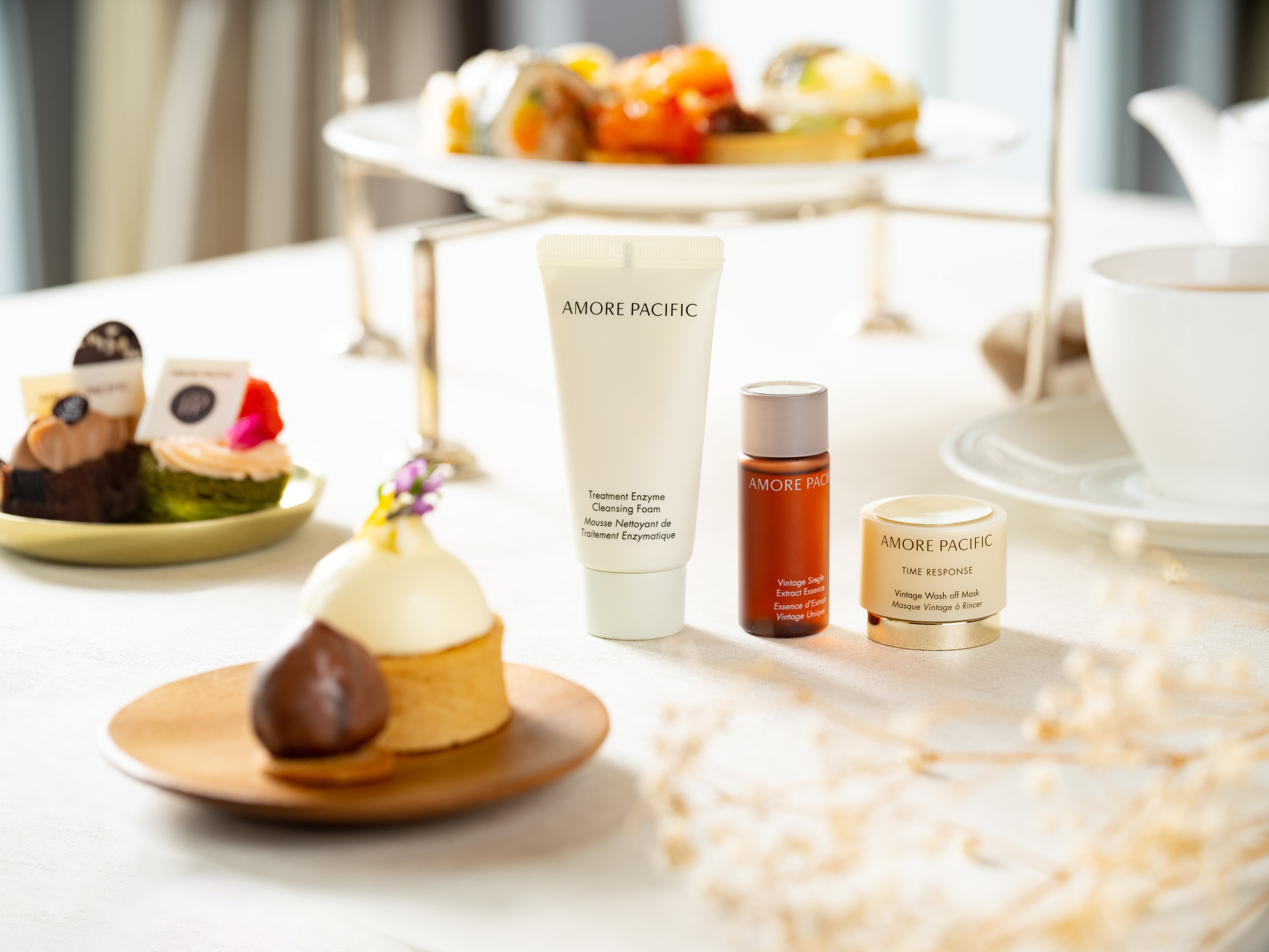 四季酒店今次與韓國尊貴護膚品牌AMOREPACIFIC聯乘合作