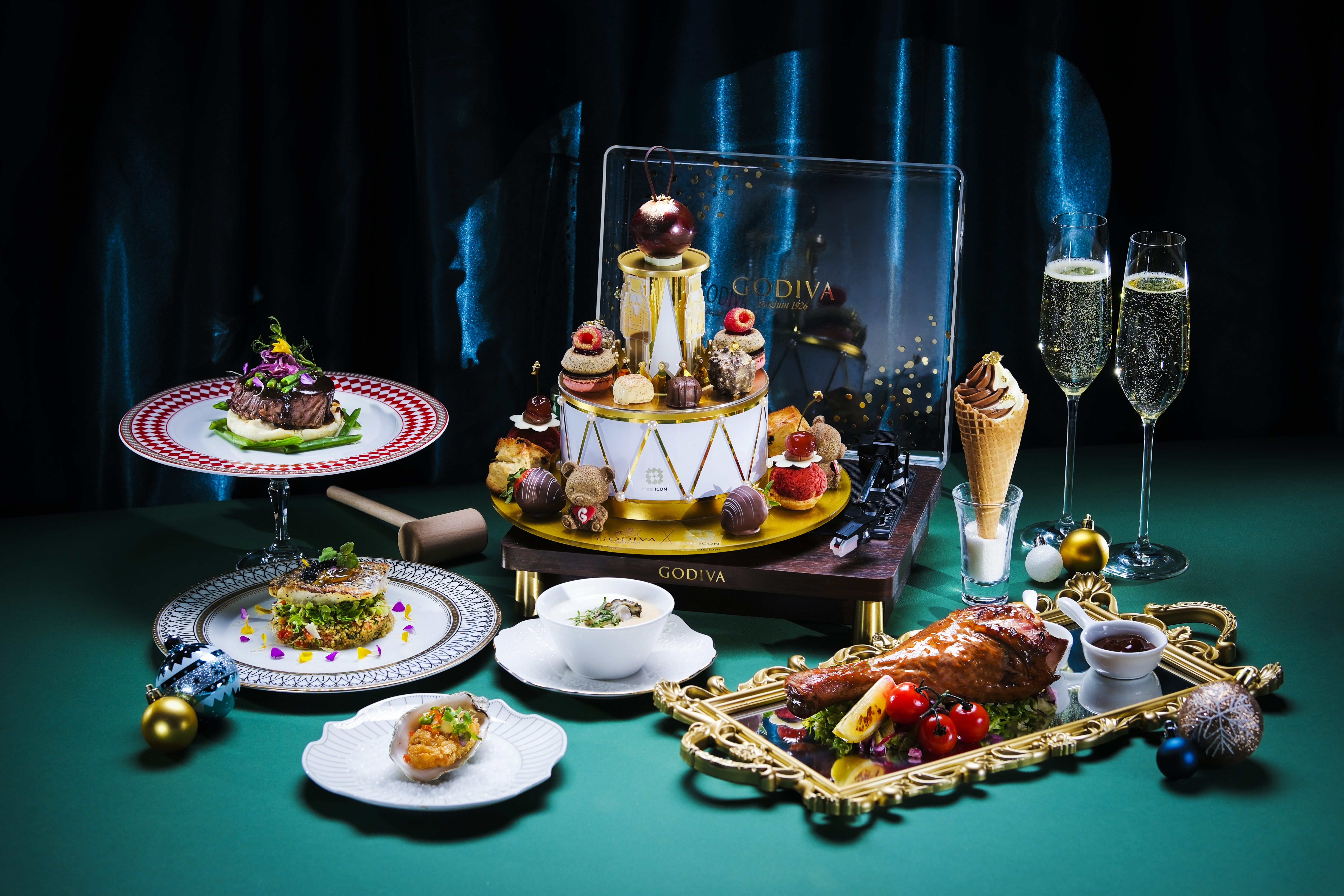 唯港薈-GREEN X GODIVA華麗三重奏