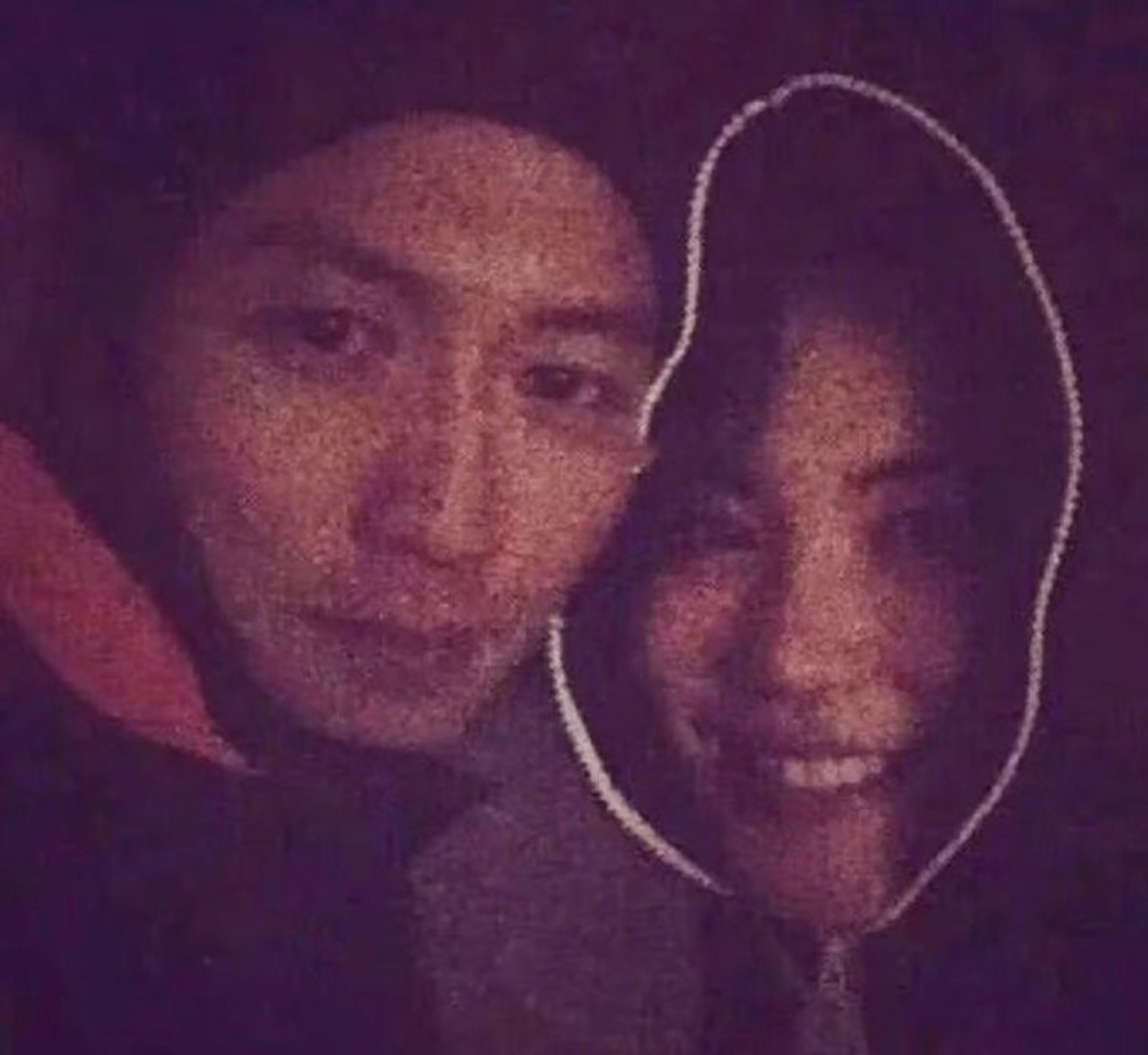 早年網上流傳王菲與謝霆鋒合照