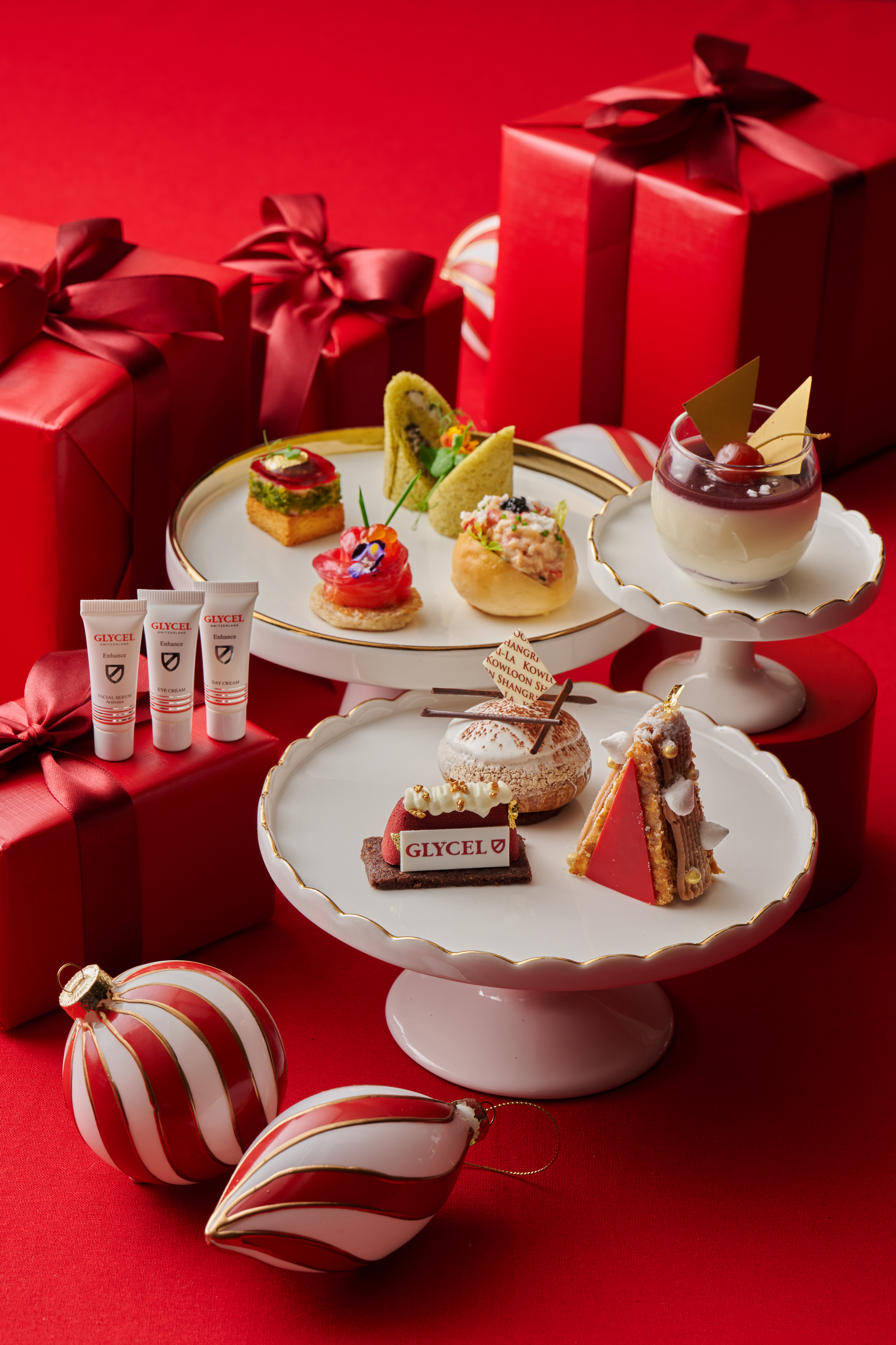 九龍香格里拉-「紅絲絨濃情聖誕」下午茶