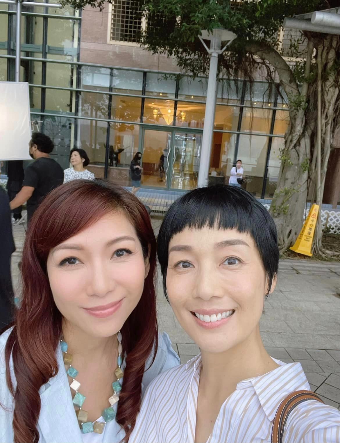 Heidi也透露這場戲幸好有拍檔江美儀