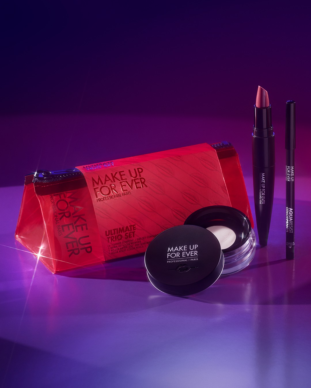 Make Up For Ever Ultimate Trio Set The Iconic王牌持妝組合