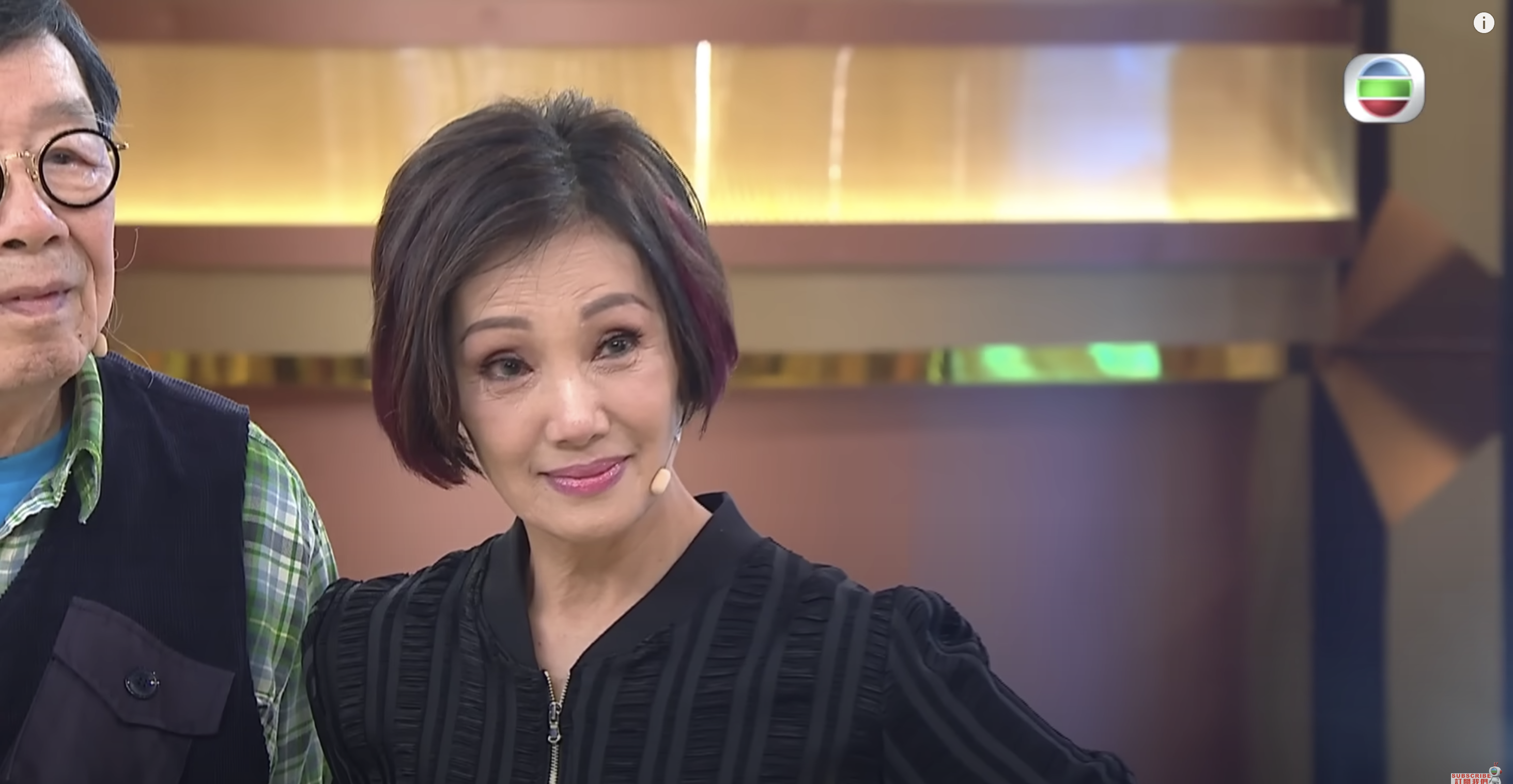 韓馬利回到後台也有繼續抹眼淚