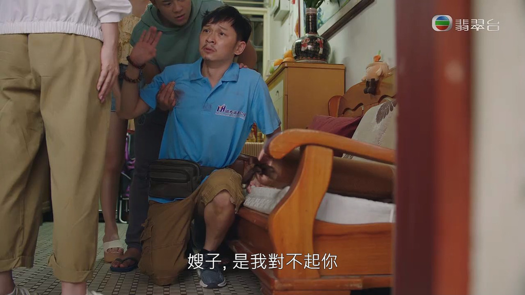 鄧智堅下跪戲好搶fo。