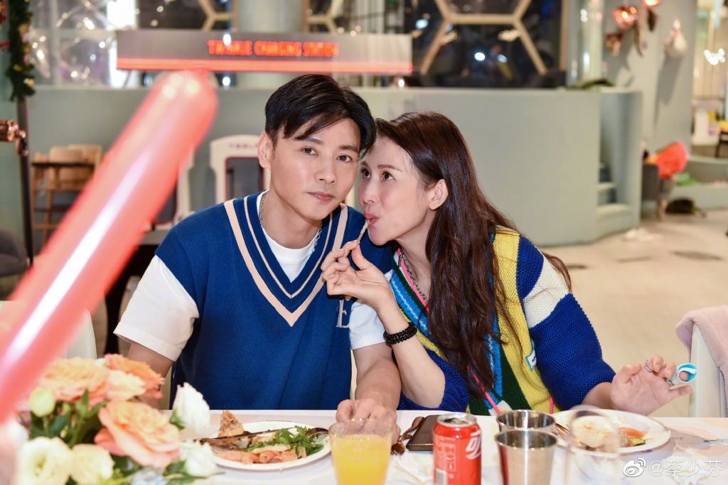 蔡少芬曾大讚內地生活好到不得了。