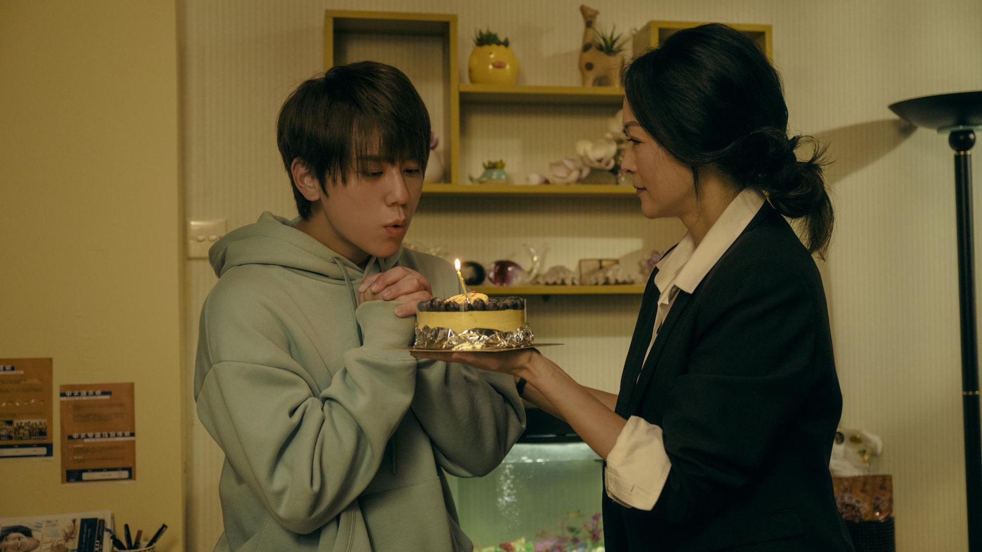 到後來鏡頭又忽然變瘦