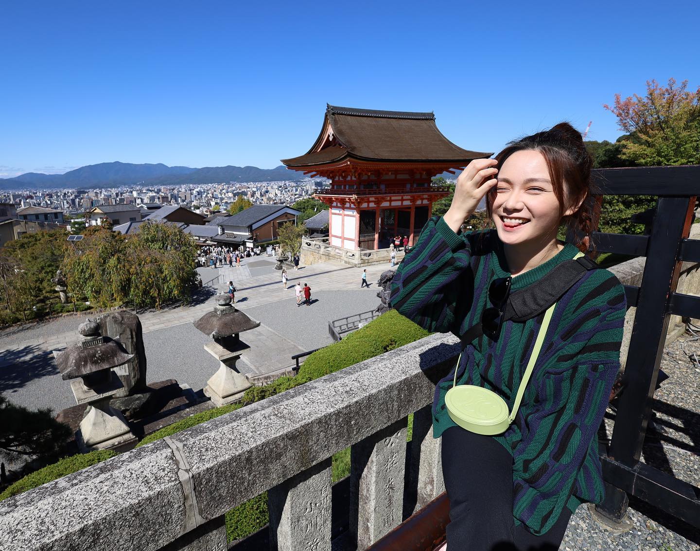 湯洛雯早前大方承認與馬國明去日本旅行。