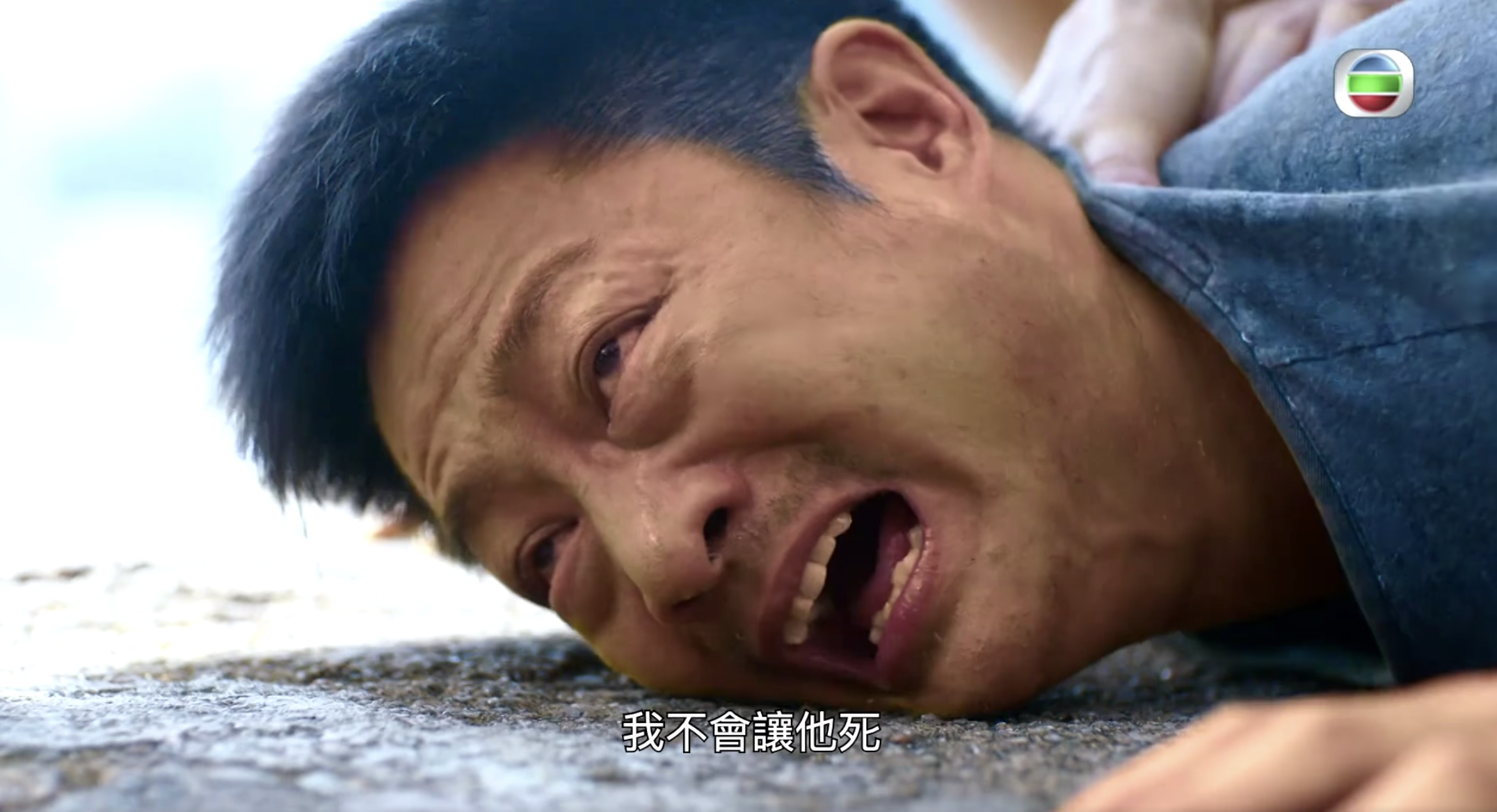 綠葉王楊證樺和兒子明仔一場生離死別催淚劇情令網民紛紛留言大指感動。