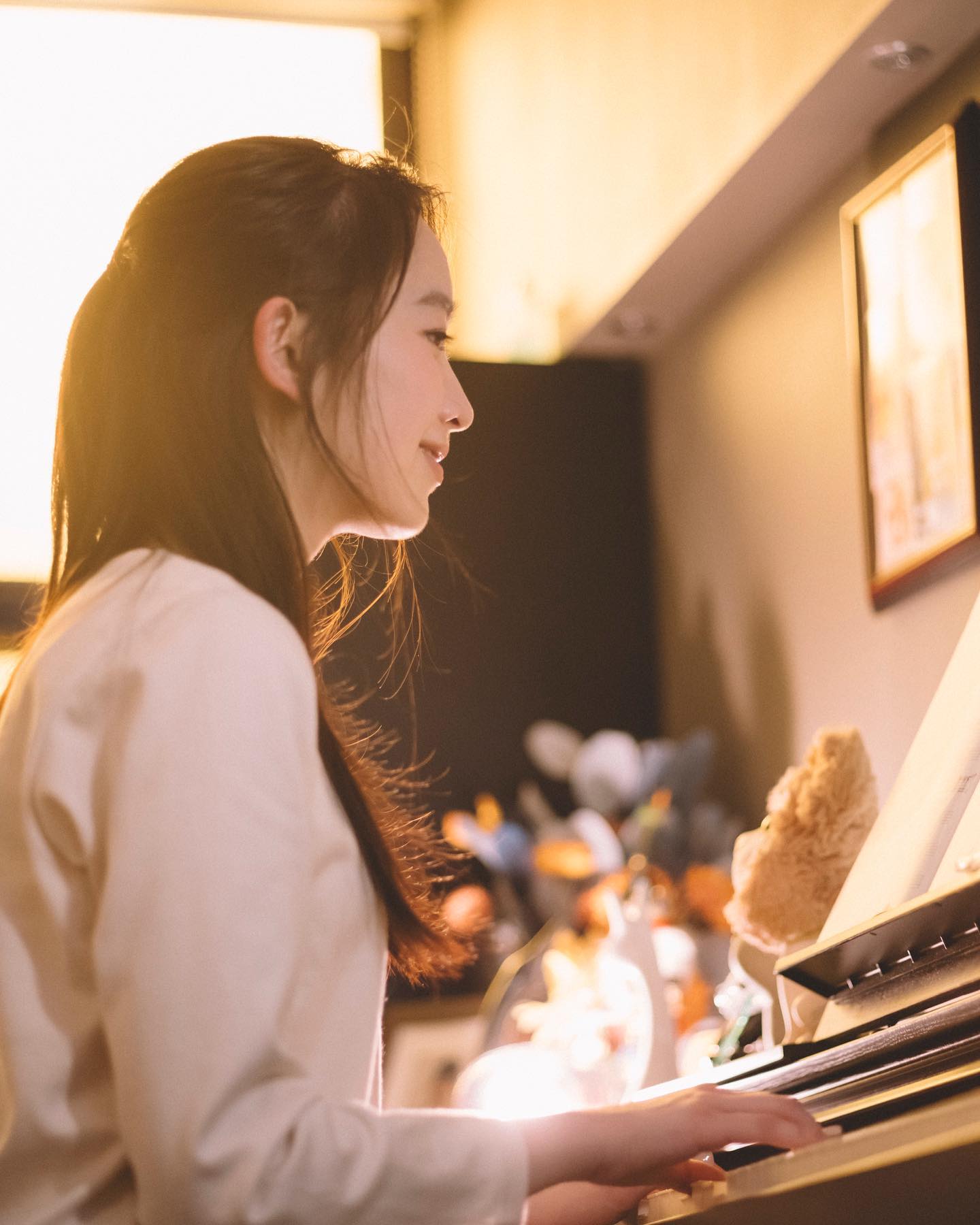 林愷鈴是音樂才女。