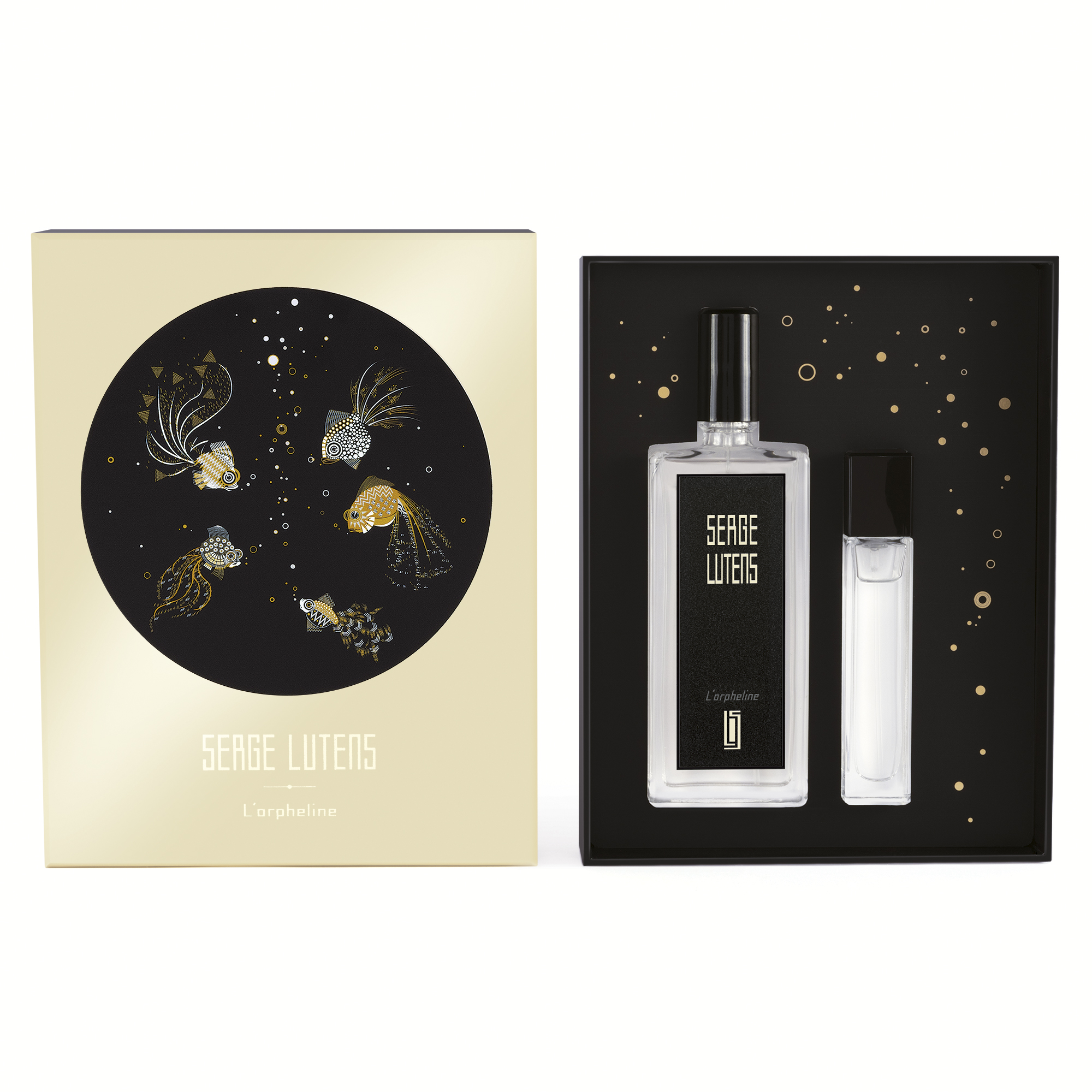 Serge Lutens Collection Noire黑色禮服系列L'orpheline孤女聖誕限量版套裝