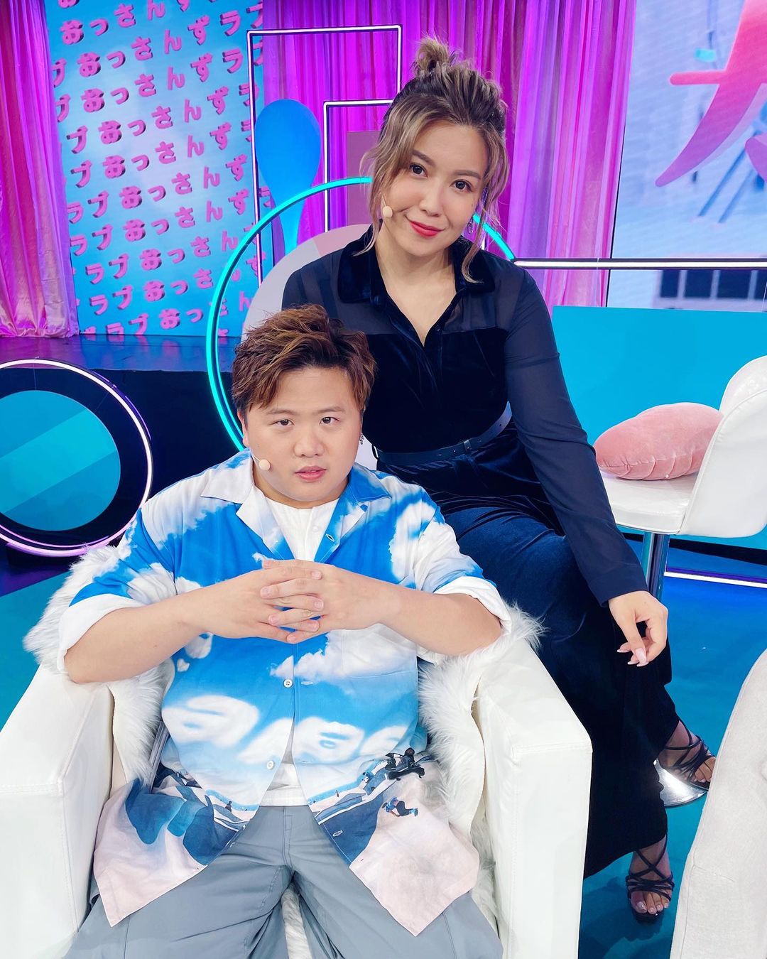 練美娟與ERROR梁業(肥仔)