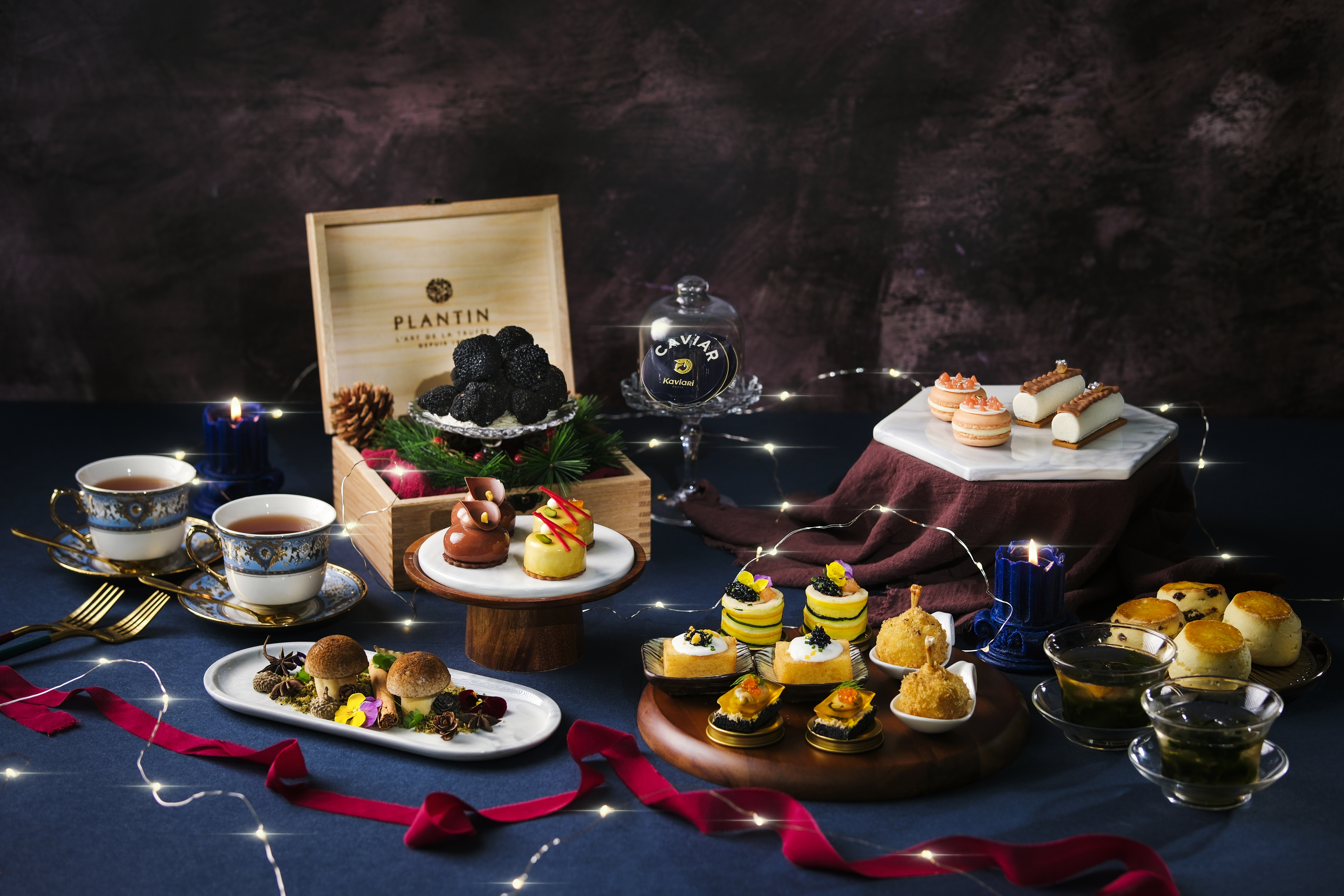 香港嘉里酒店-「黑鑽魚子醬」下午茶