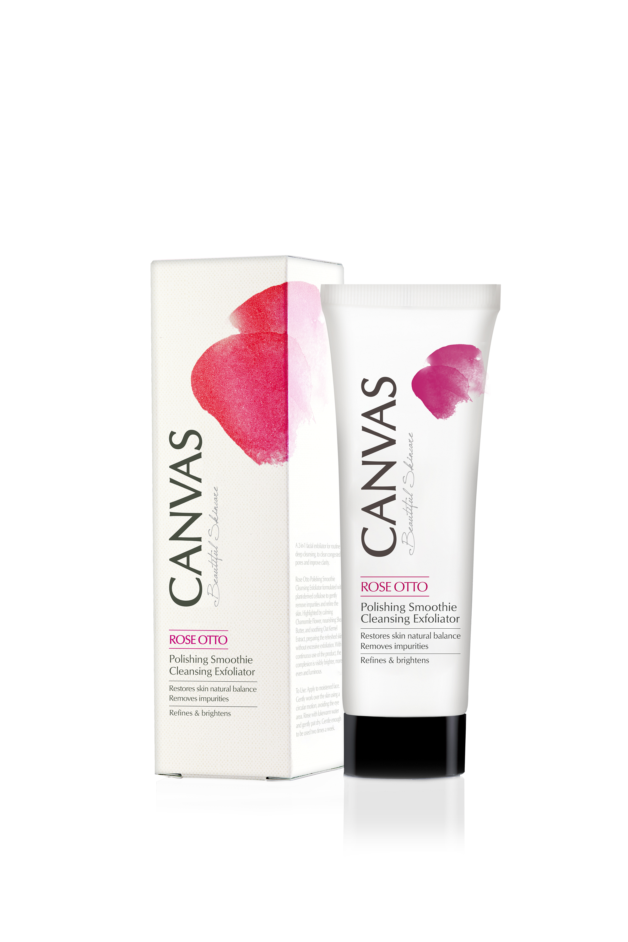 Canvas玫瑰亮肌去角質奶昔 HK$385/70ml