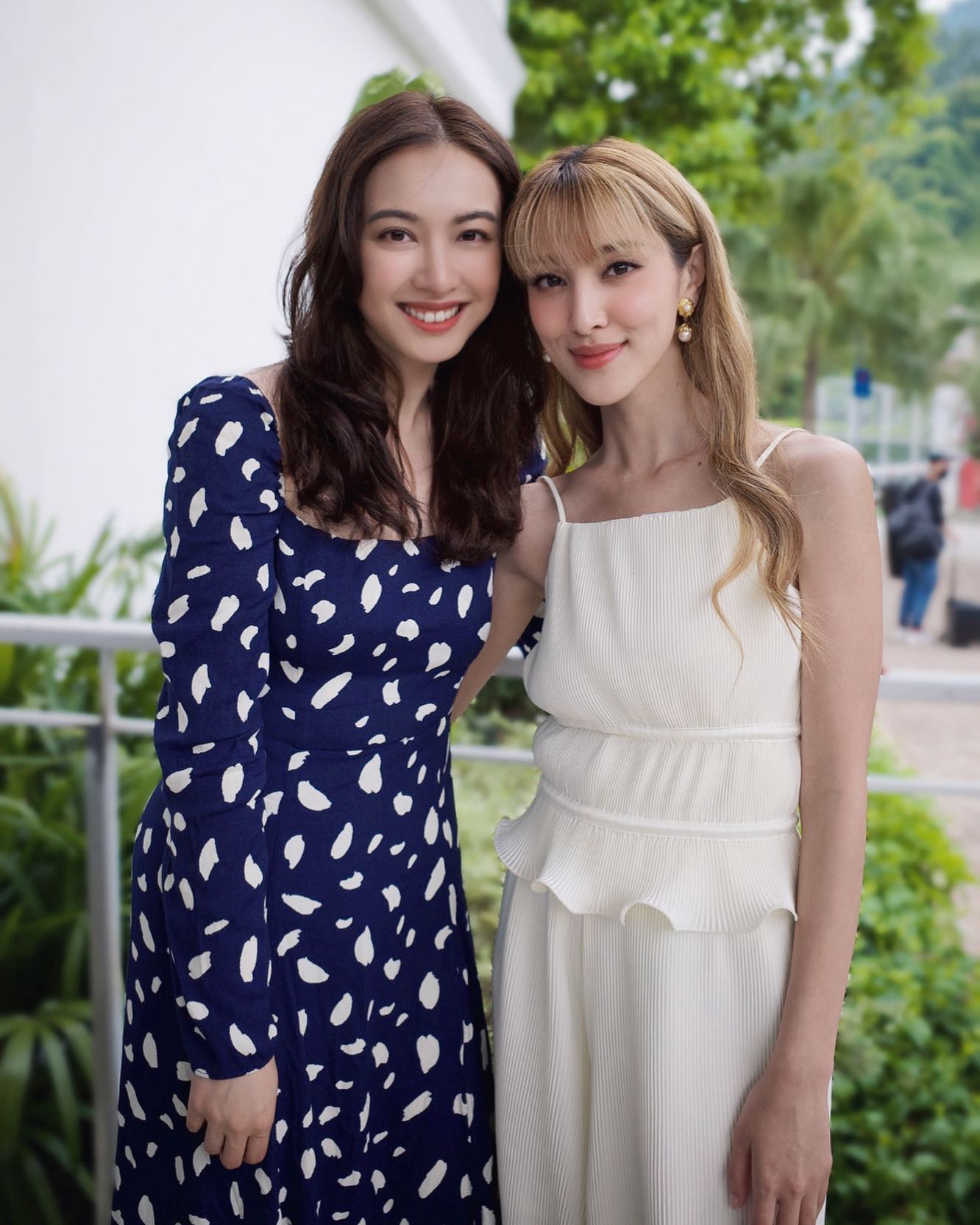 朱千雪對上一次亮相幕前,就是今年8月擔任陳凱琳監製兼主持的《Love Matters with Grace》的嘉賓,當時依然甜美。