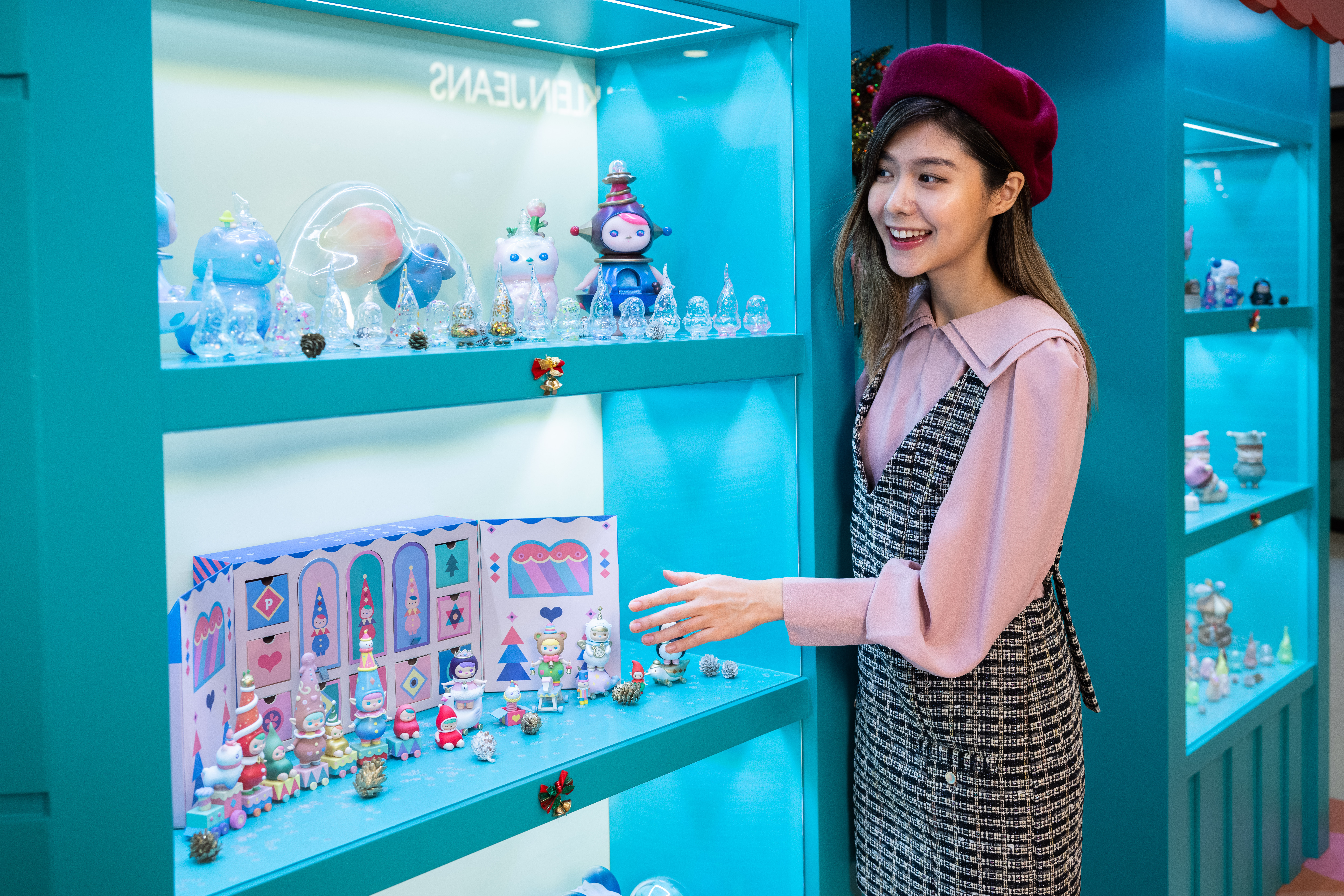 大家可到訪各個景點印上圖案